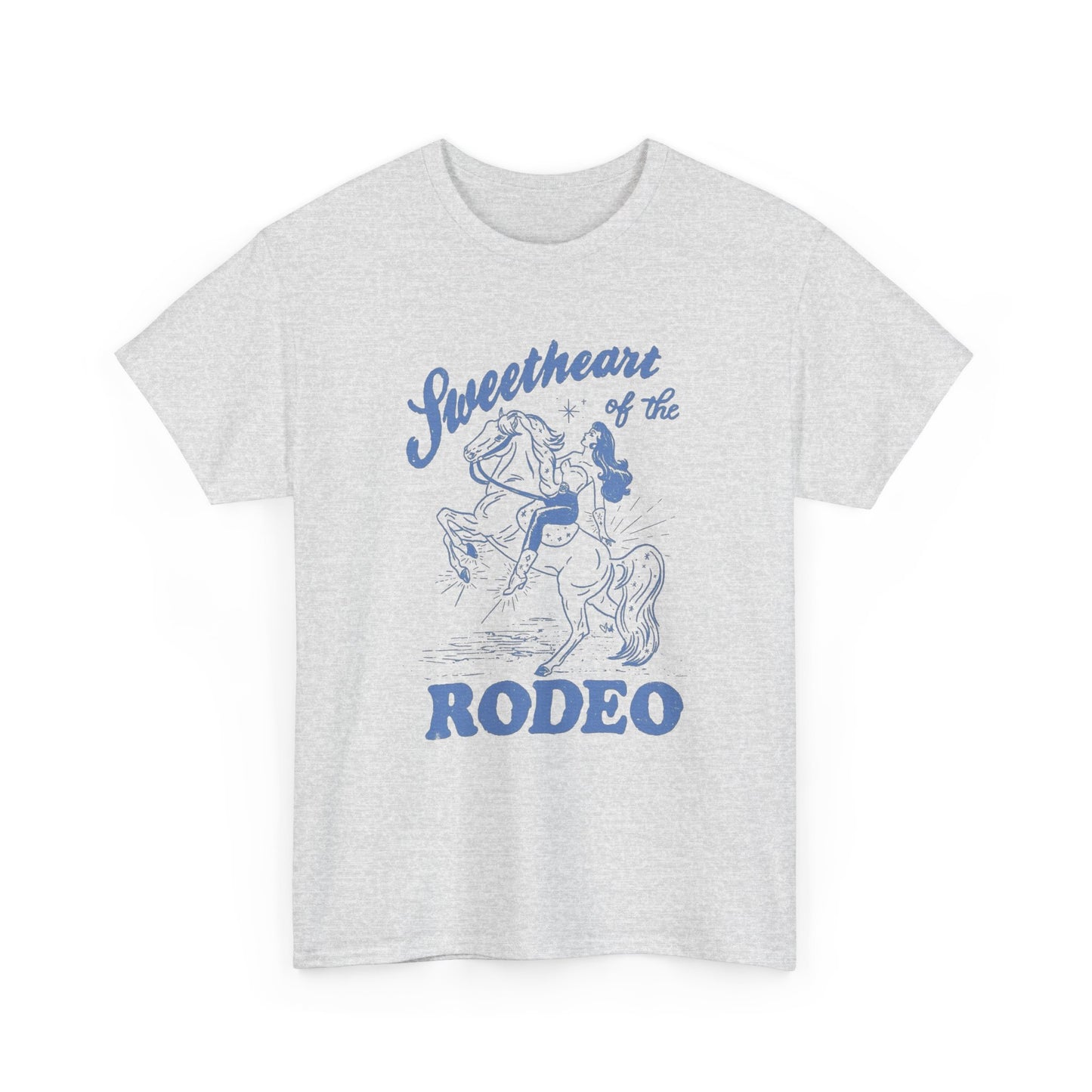 Sweetheart Of The Rodeo Graphic T Shirt Unisex Heavy Cotton Tee NEW Gift