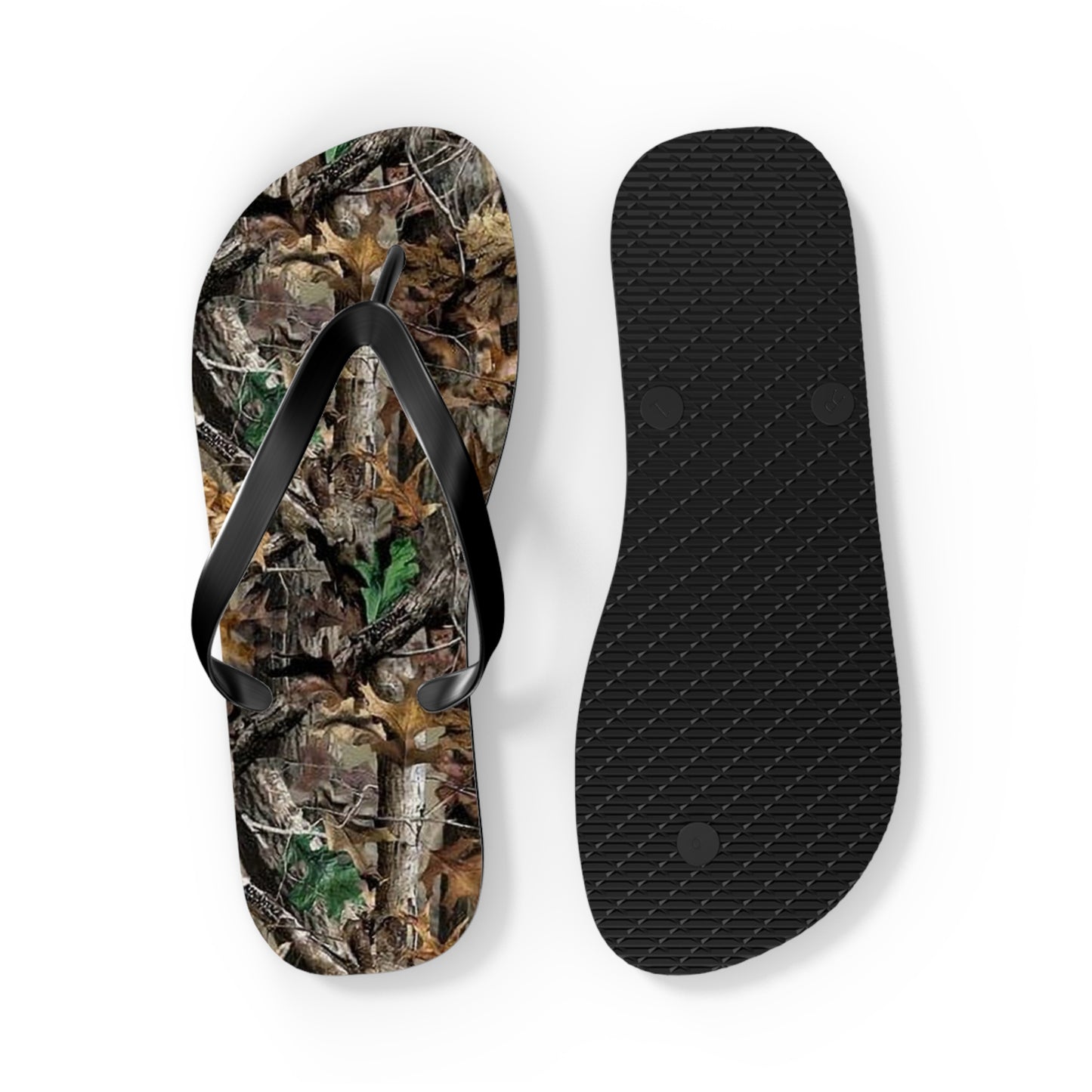 Waves And Sun Sandals Hunting Camo Summer Flip Flops Slides BRAND NEW