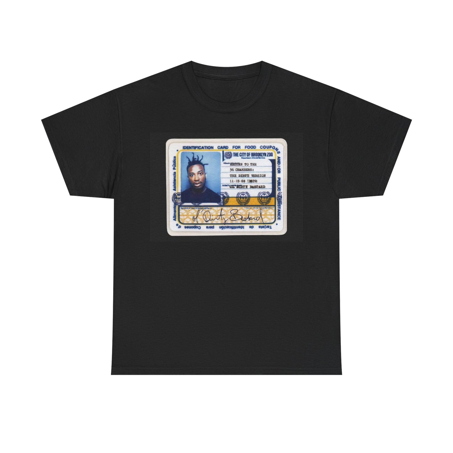 ODB Tshirt Vintage old dirt Bastard Graphic Retro Rap New York Unisex Heavy Tee