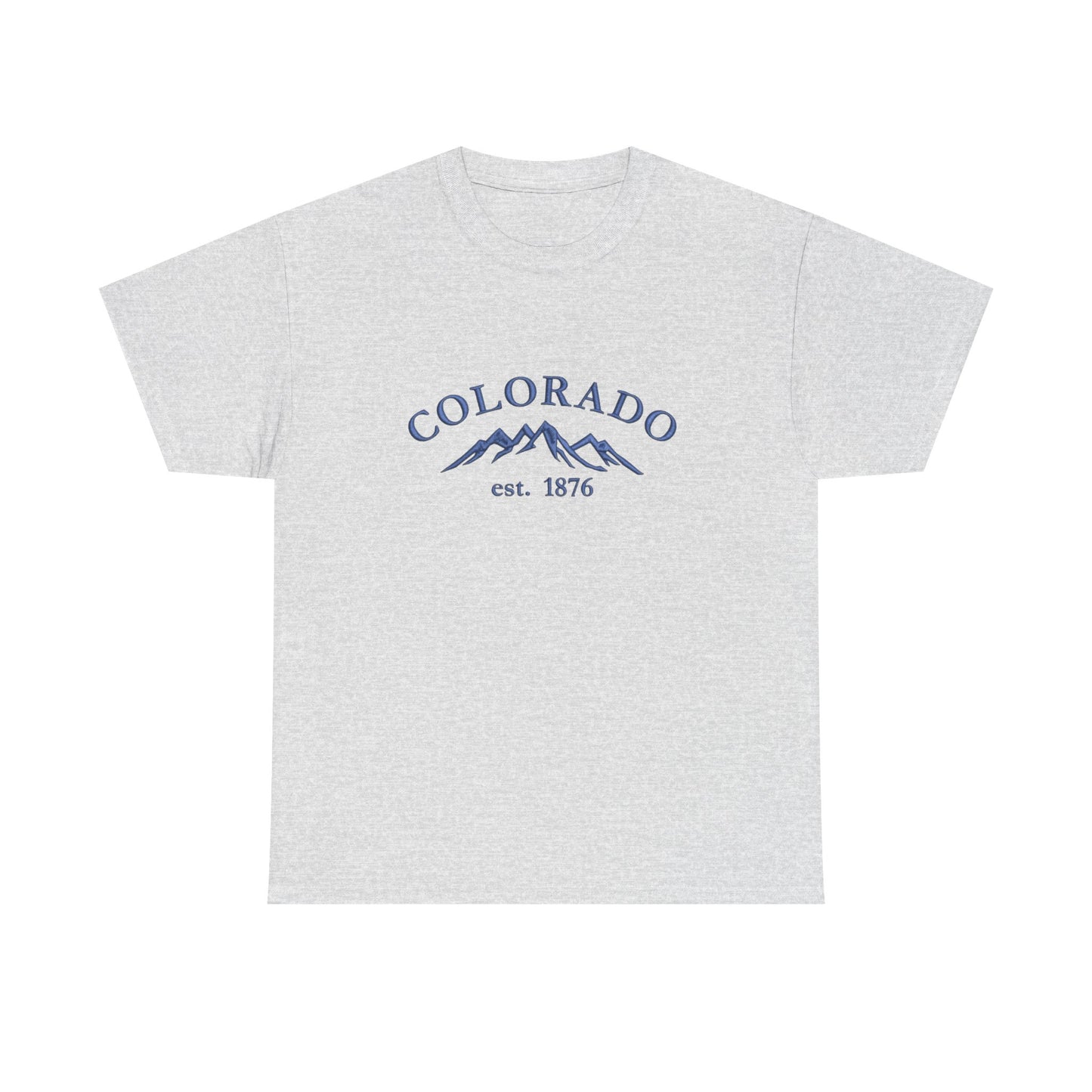 Colorado Rockies Graphic T Shirt NEW Unisex Heavy Cotton Tee