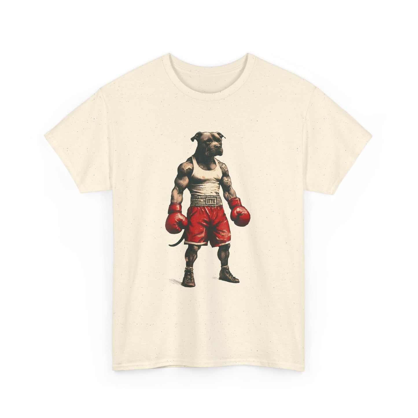Boxing Pitbull Funny Cute Graphic T Shirt NEW ADULT