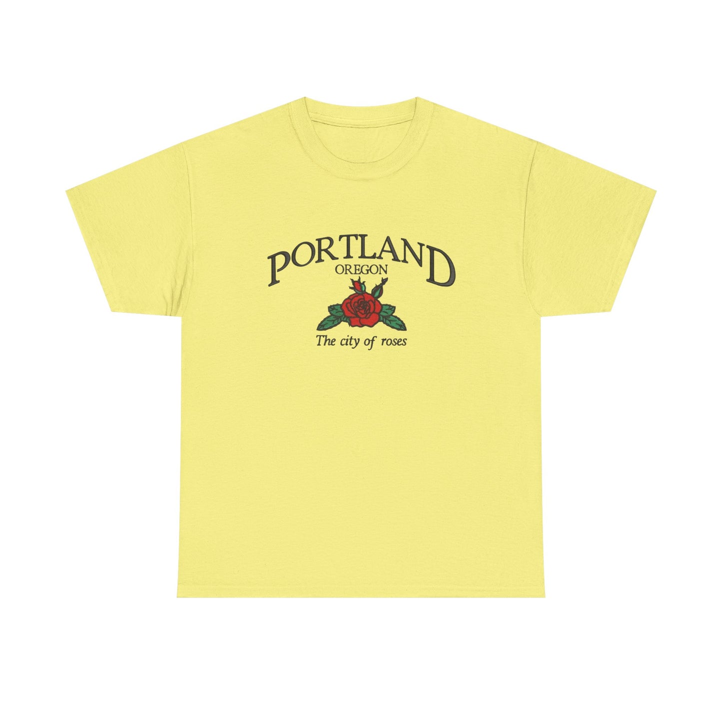 Portland Oregon Graphic T Shirt NEW Unisex Heavy Cotton Tee
