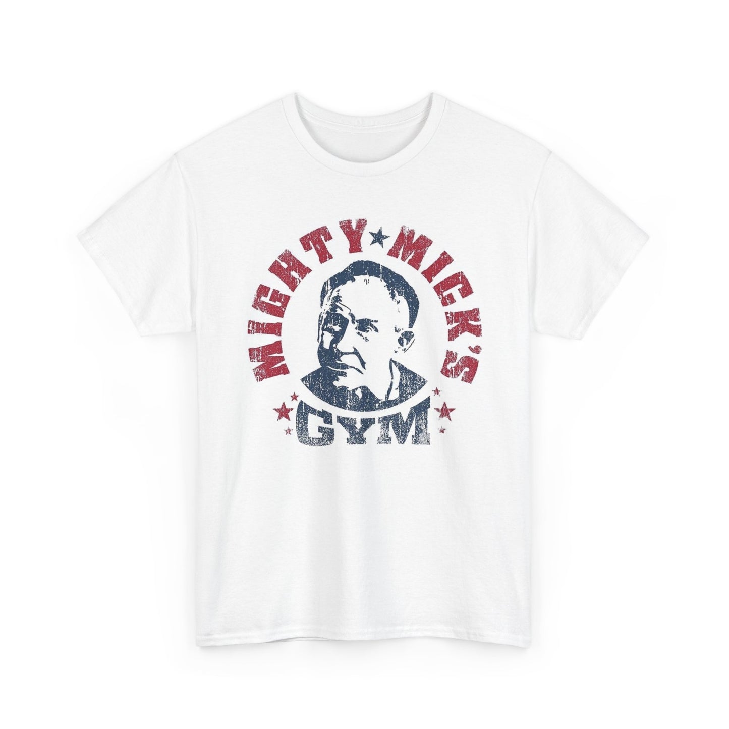 Mighty Micks Gym Graphic T Shirt Vintage  Unisex Heavy Cotton Tee