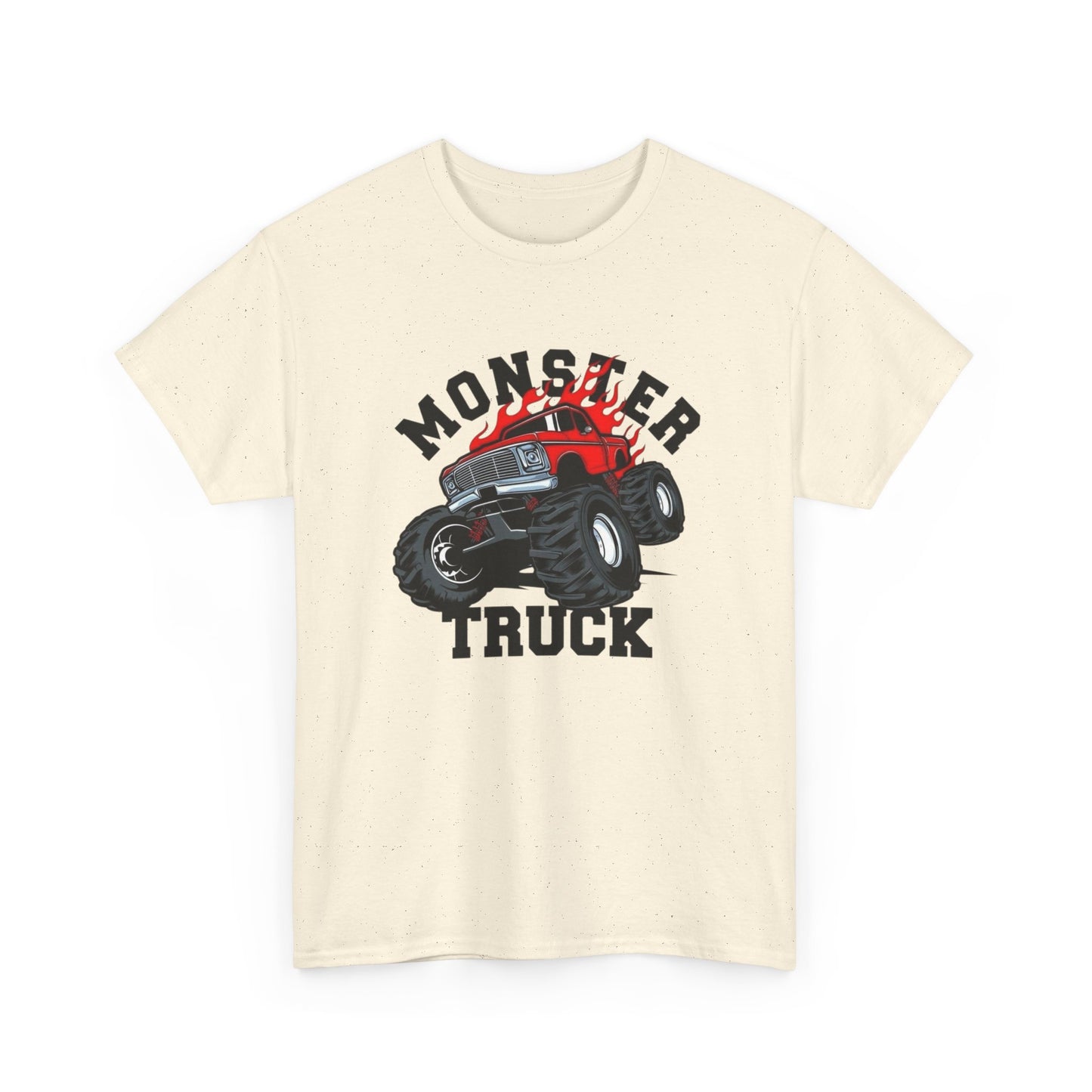 Monster Truck Graphic T Shirt Unisex Heavy Cotton Tee