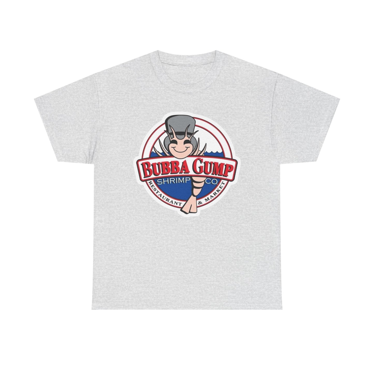 Bubba Gump Shrimp Graphic T Shirt Unisex Heavy Cotton Tee