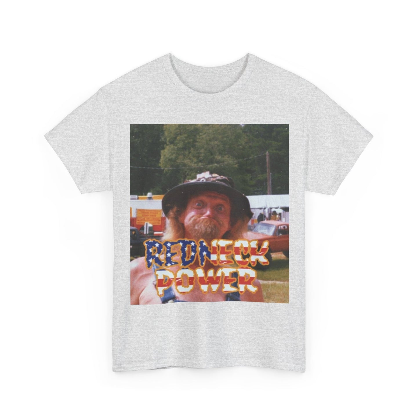 Redneck Power Funny Graphic T Shirt Unisex Heavy Cotton Tee GIFT