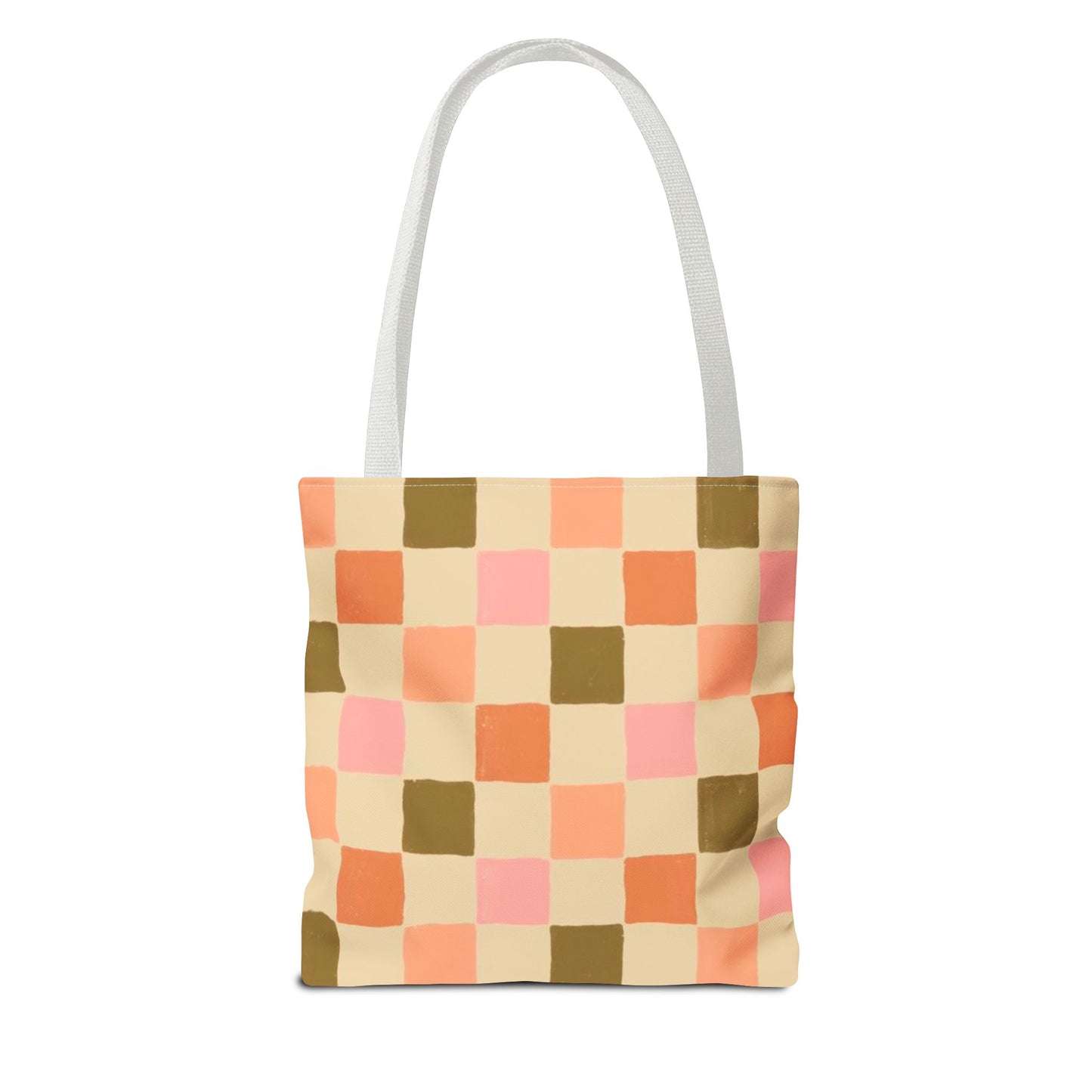 Sonoma Checkered All Over Print BRAND NEW Purse - Pocketbook - Travel Tote Bag