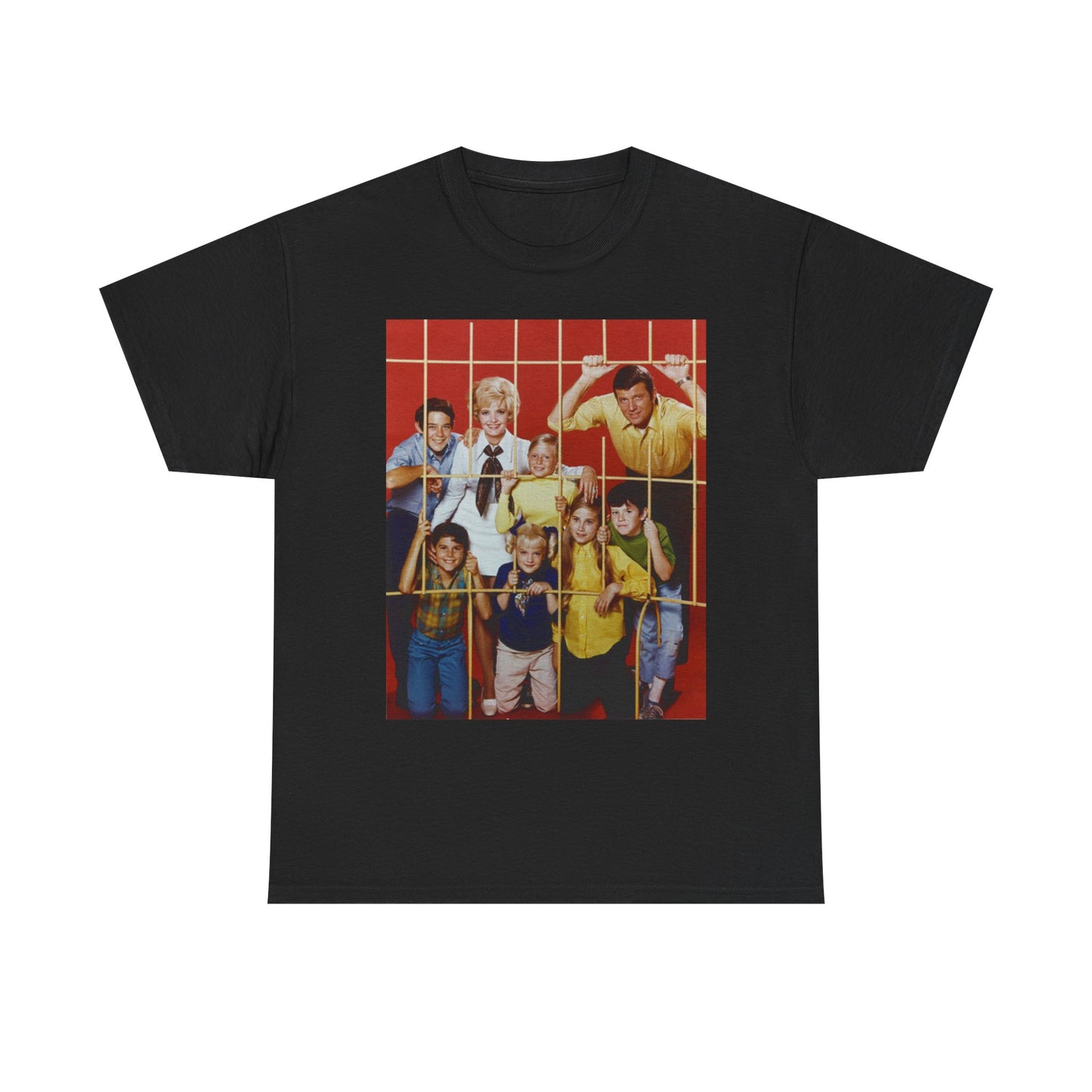 Brady Bunch Graphic T Shirt Vintage Retro TV Unisex Heavy Cotton Tee
