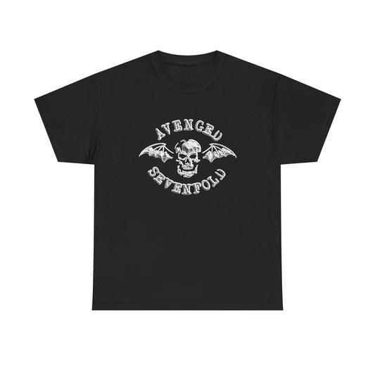 Avenged Sevenfold Graphic T Shirt Rock Band merch 90s Unisex Heavy Cotton Tee
