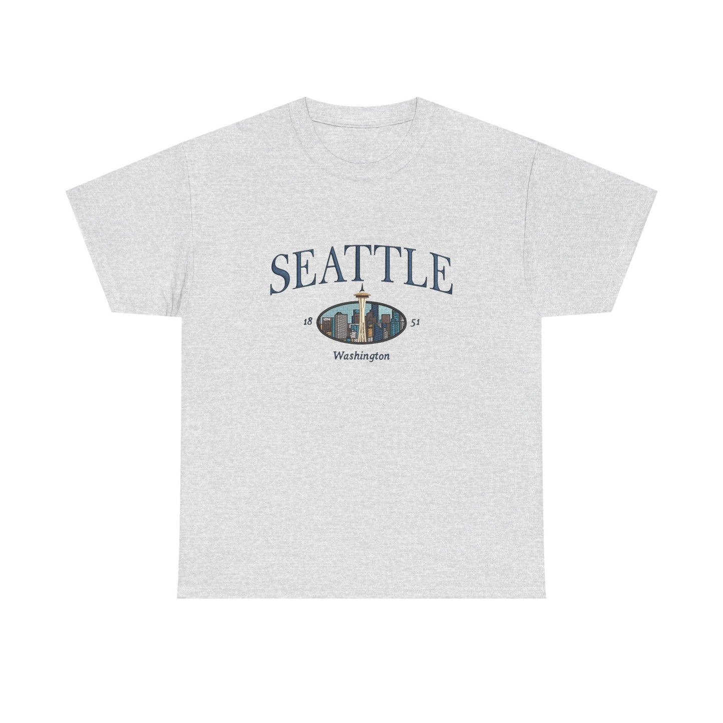 Seattle Washington  Graphic T Shirt NEW Unisex Heavy Cotton Tee
