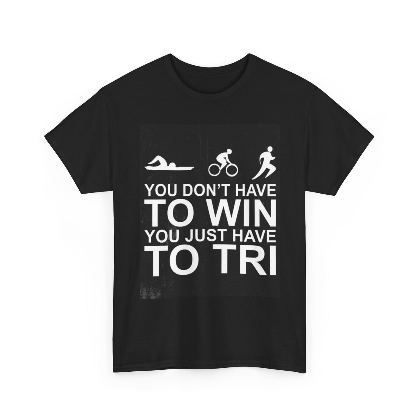 Tri Athlon Graphic T Shirt Gym Training Biking Hiking Swimming Unisex