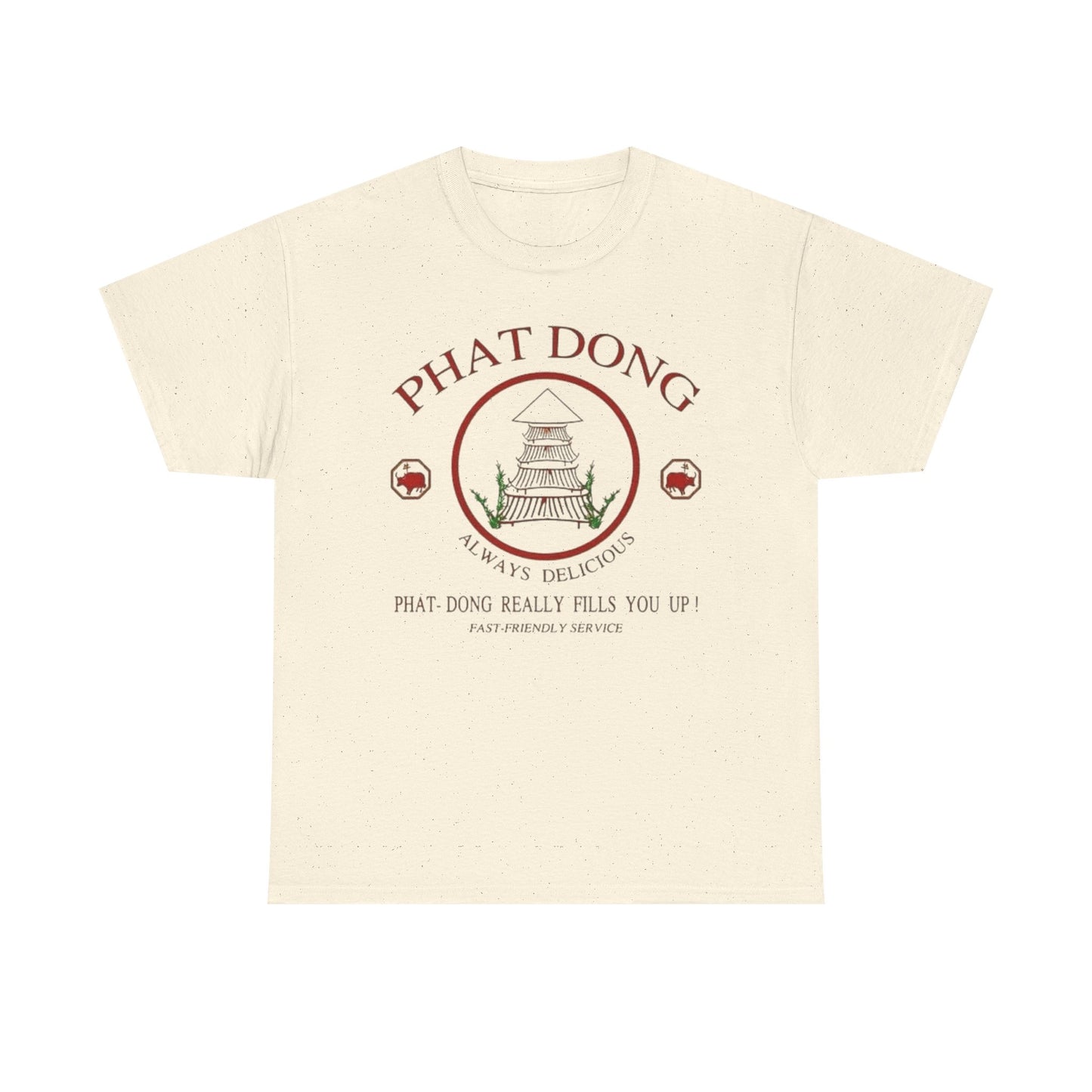 Phat Dong Funny Chinese Food Graphic T-Shirt Gift NEW Jokes  Heavy Cotton Tee