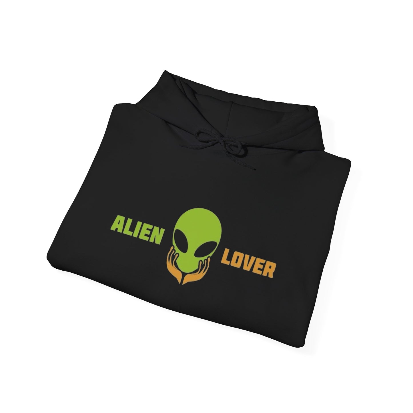 Alien Lover Graphic Hoodie Unisex Heavy Blend™ Hooded Sweatshirt