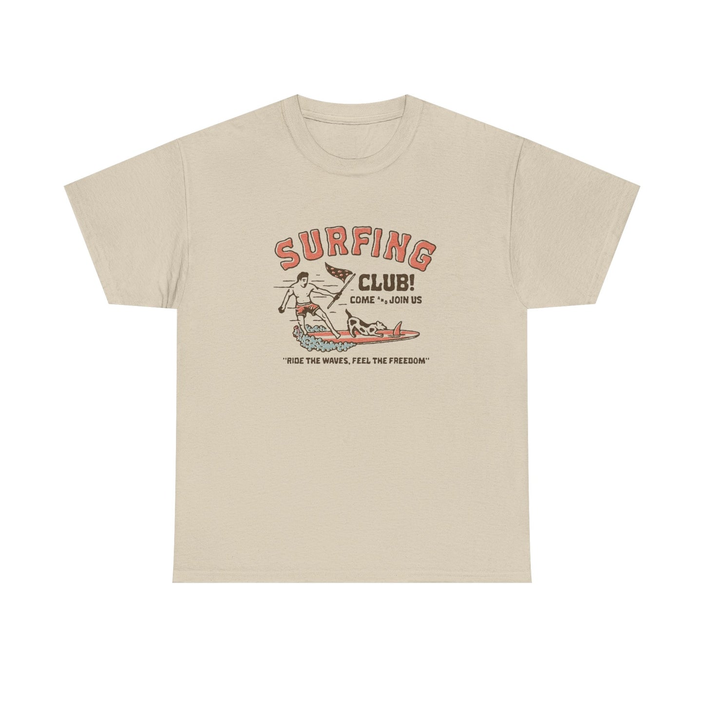 Surfing Club Graphic T Shirt ADULT NEW