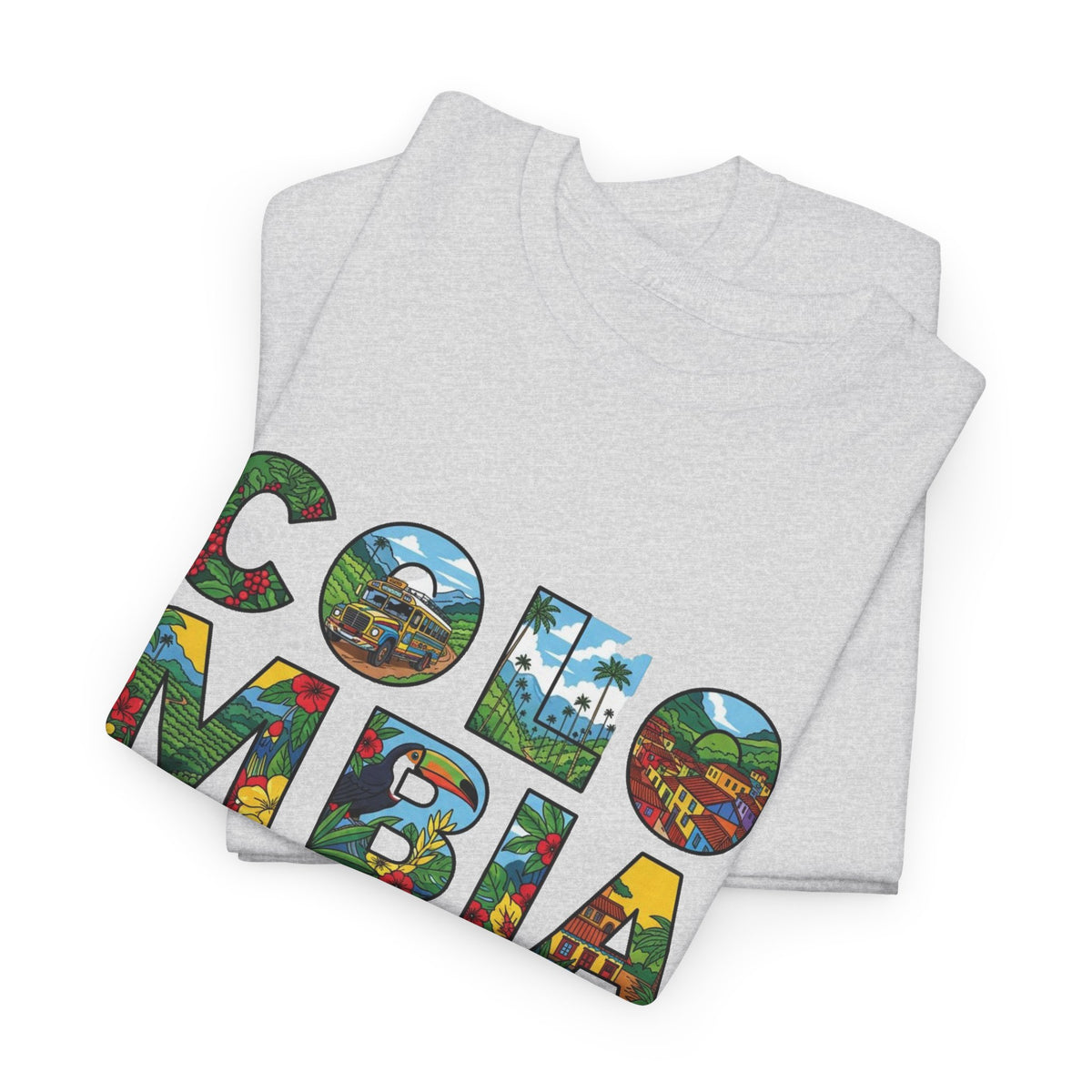 Columbia Graphic T Shirt Men's Travel Heavy Cotton Tee