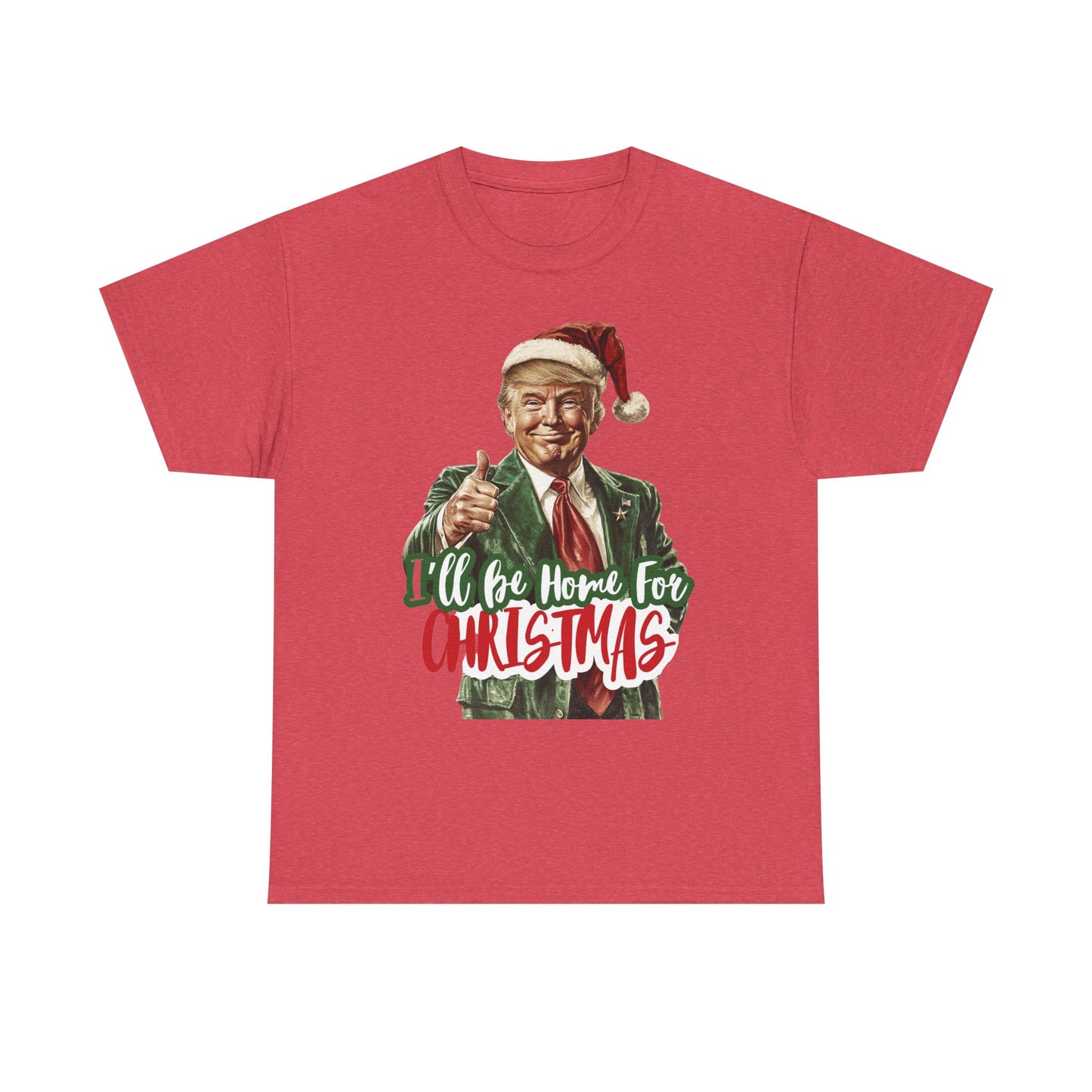 Trump Merry Christmas T Shirt Funny Holidays Gift Graphic Unisex Vintage Retro