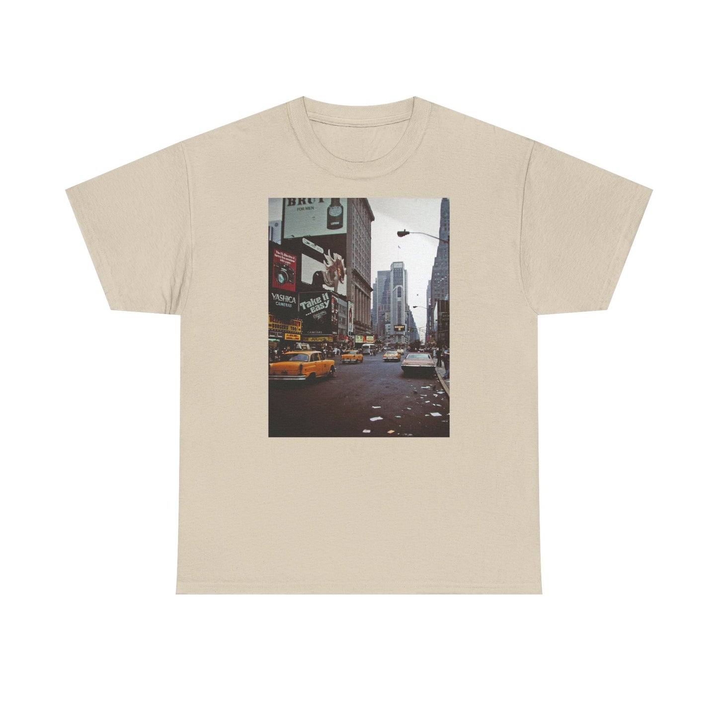 New York retro vintage supreme style Heavy Cotton Tee