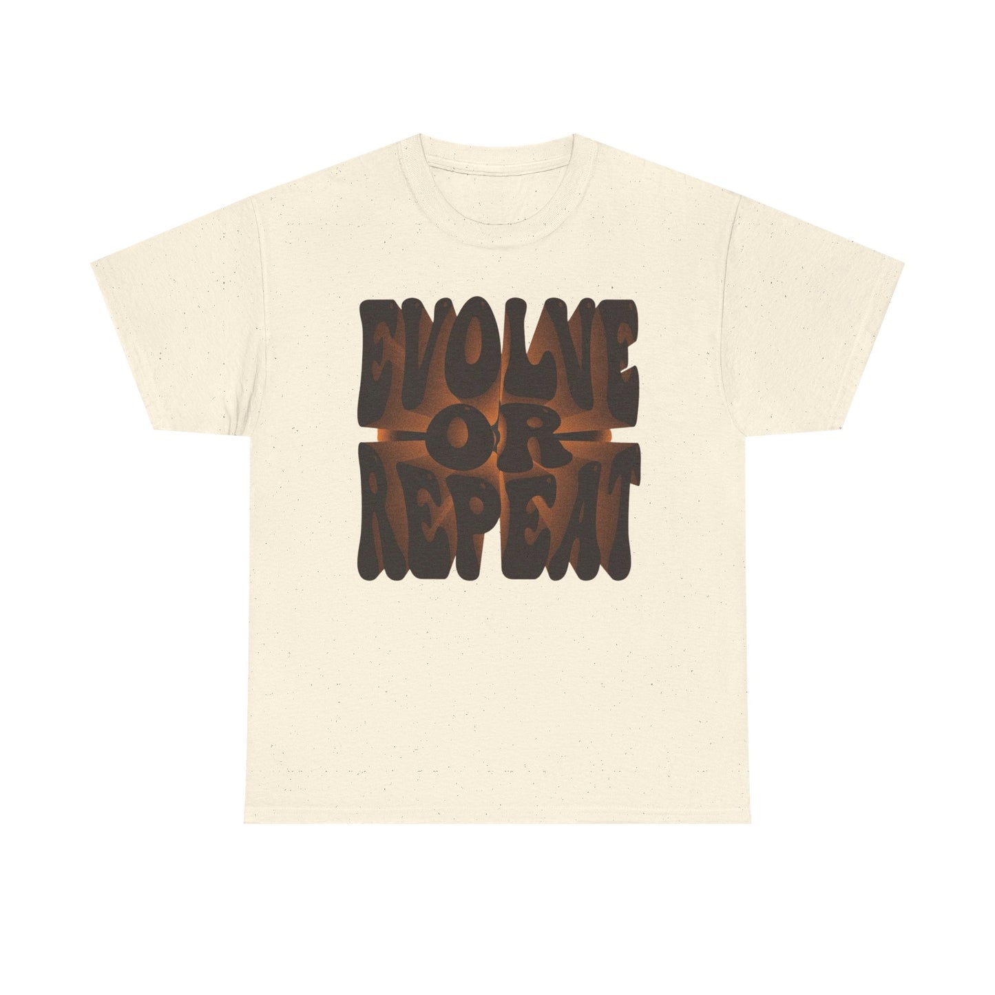 Evolve And Repeat Graphic T-Shirt Unisex Heavy Cotton Tee Gift