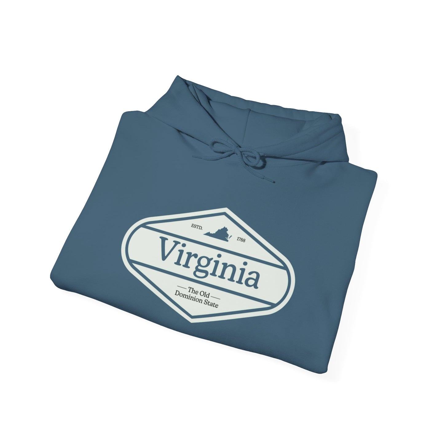 Virginia State Hoodie NEW ADULT Unisex Hooded Sweatshirt