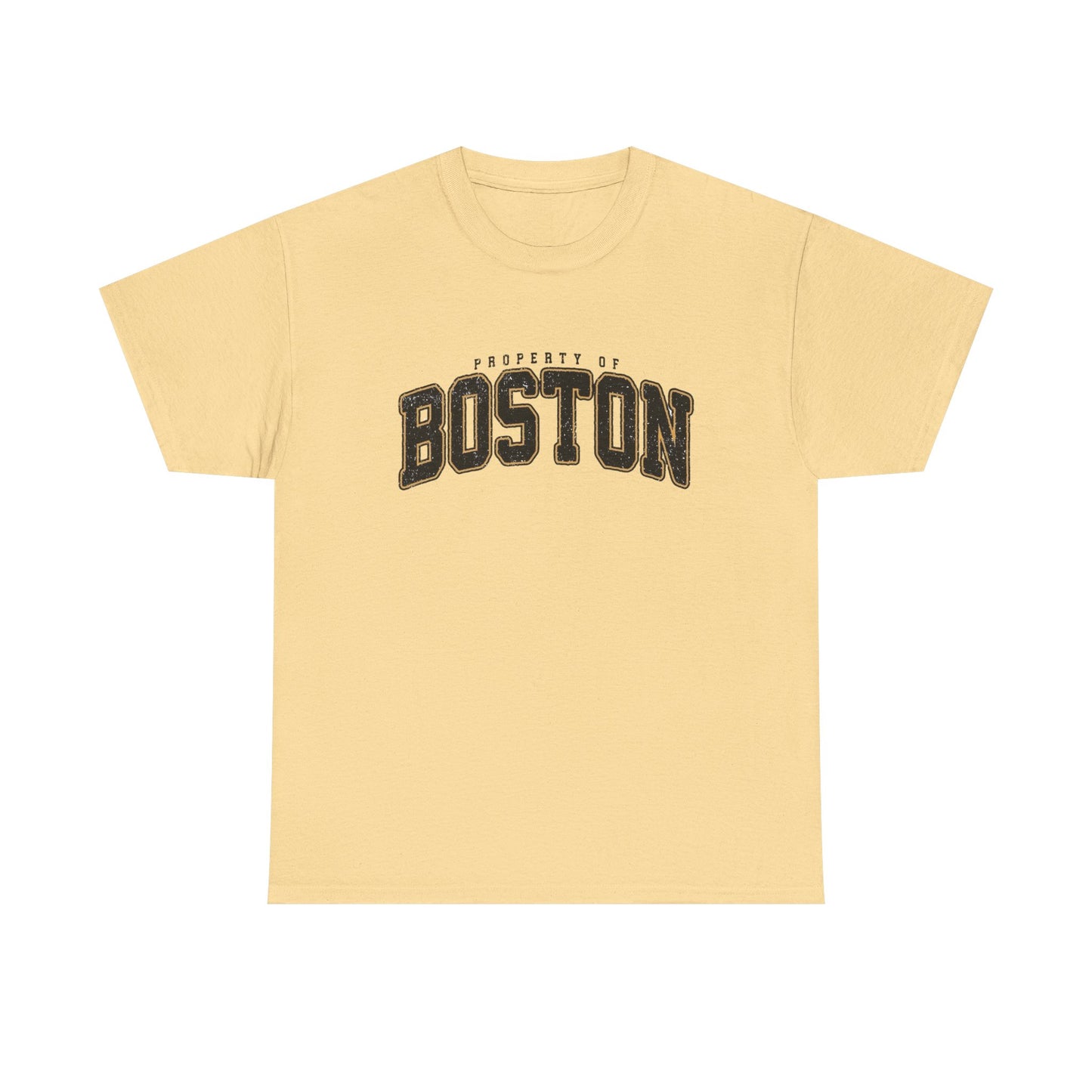 Property Of Boston Graphic T Shirt ADULT NEW