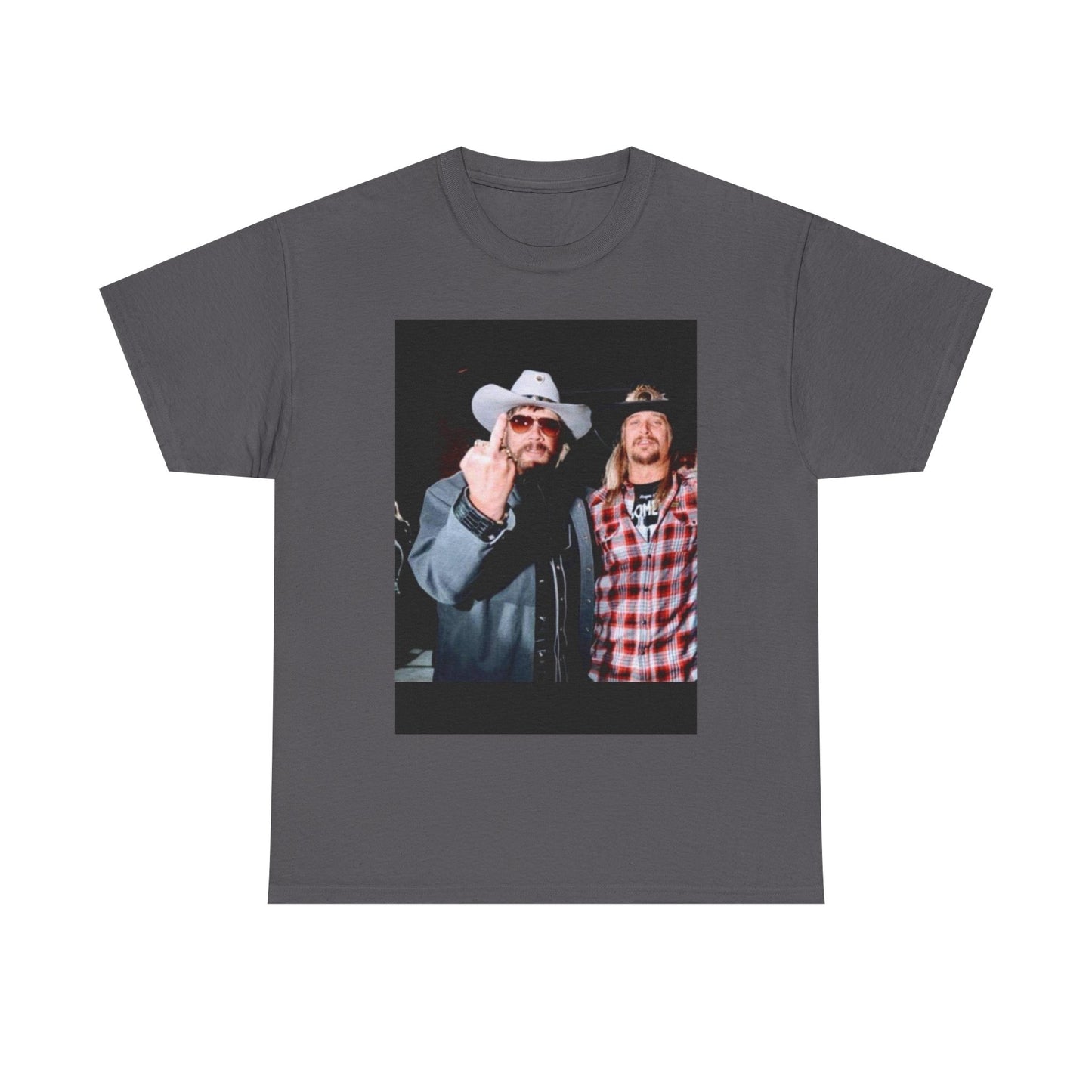 Hank Williams jr T-shirt kid rock country vintage Unisex Heavy Cotton AMERICAN