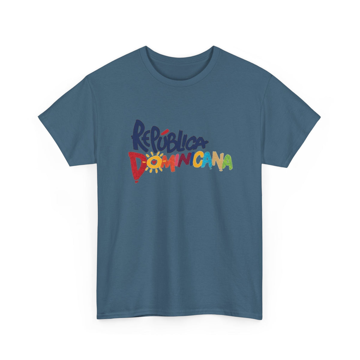 Dominican Republic Graphic T Shirt Men's Retro Heavy Cotton Tee