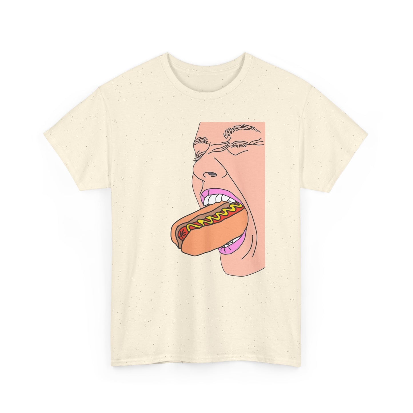 Funny Hot Dog Glizzy T Shirt Unisex Heavy Cotton Tee