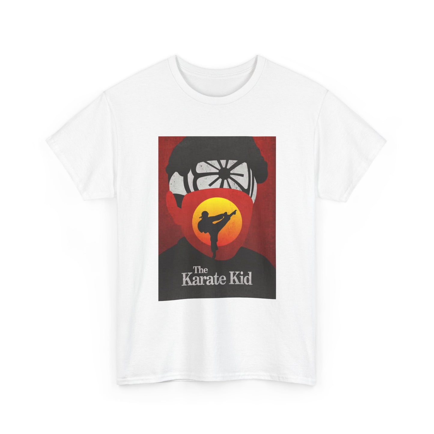 The Karate Kid Tshirt Vintage Retro Movie Poster 90s Unisex Heavy Cotton Tee