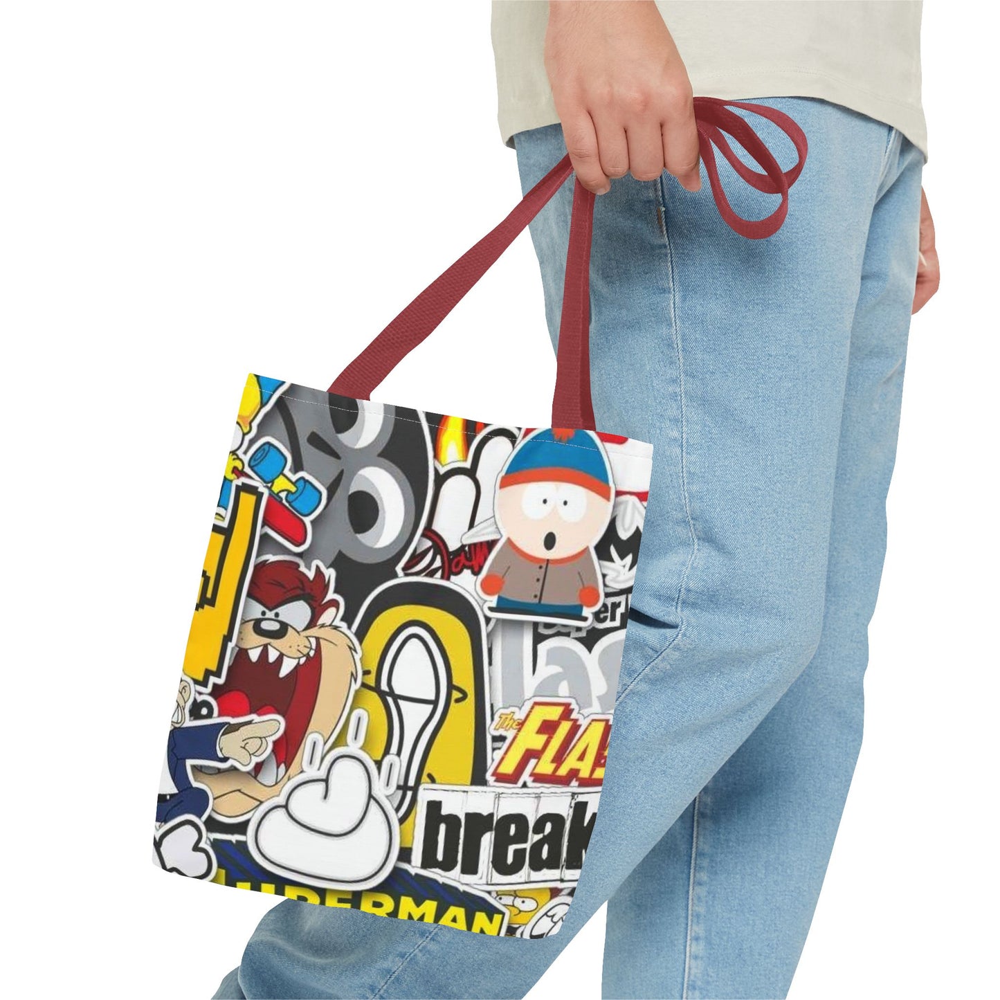 Nostalgic Cartoon All Over Print BRAND NEW Purse, Pocketbook,Travel Tote Bag