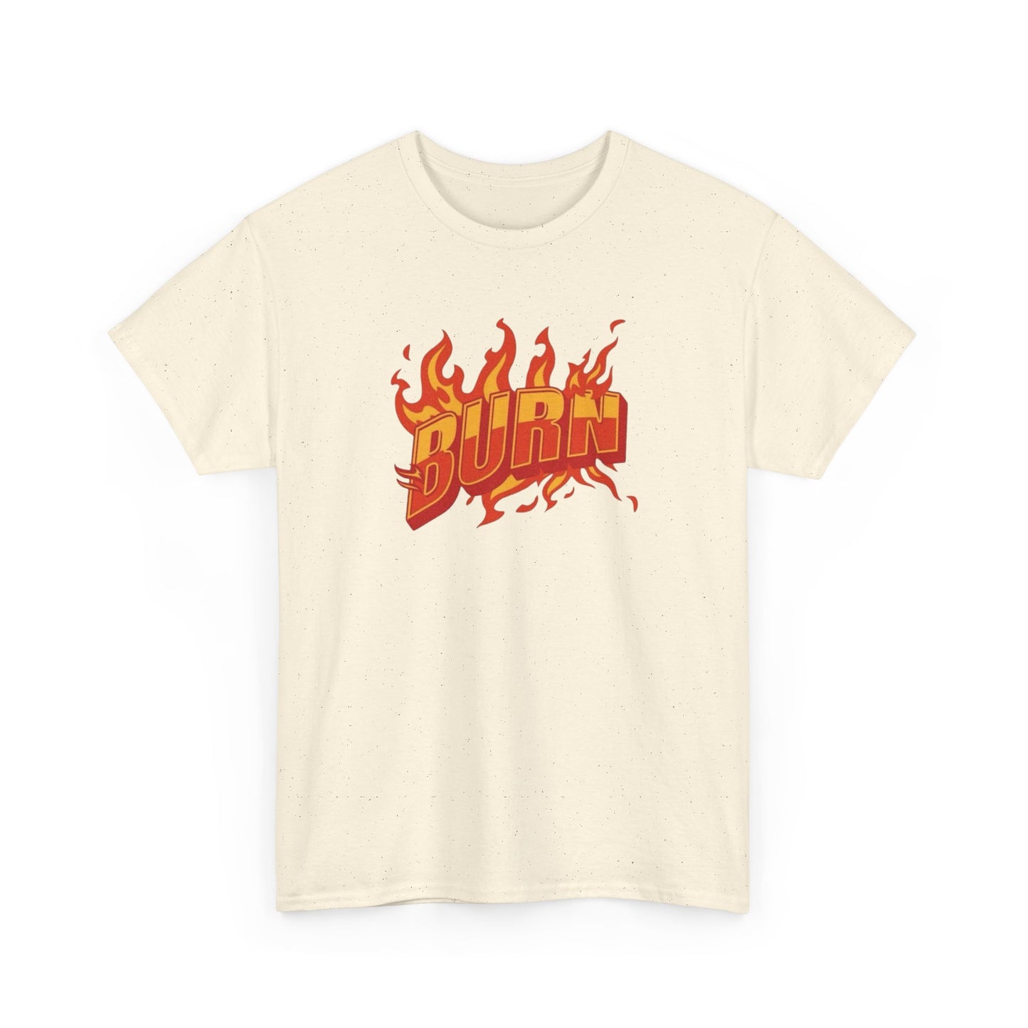 Burn Skateboarding Retro Graphic T-Shirt Unisex Heavy Cotton Tee
