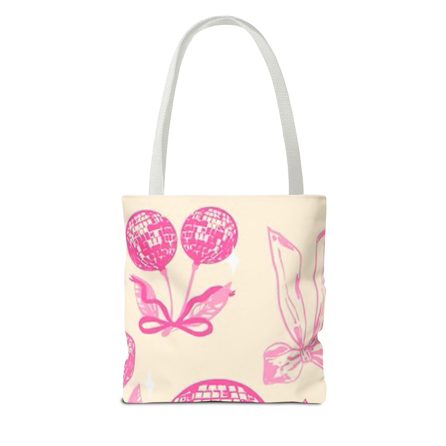 Pink And Cream Bows Brand NEW Tote Bag (AOP)