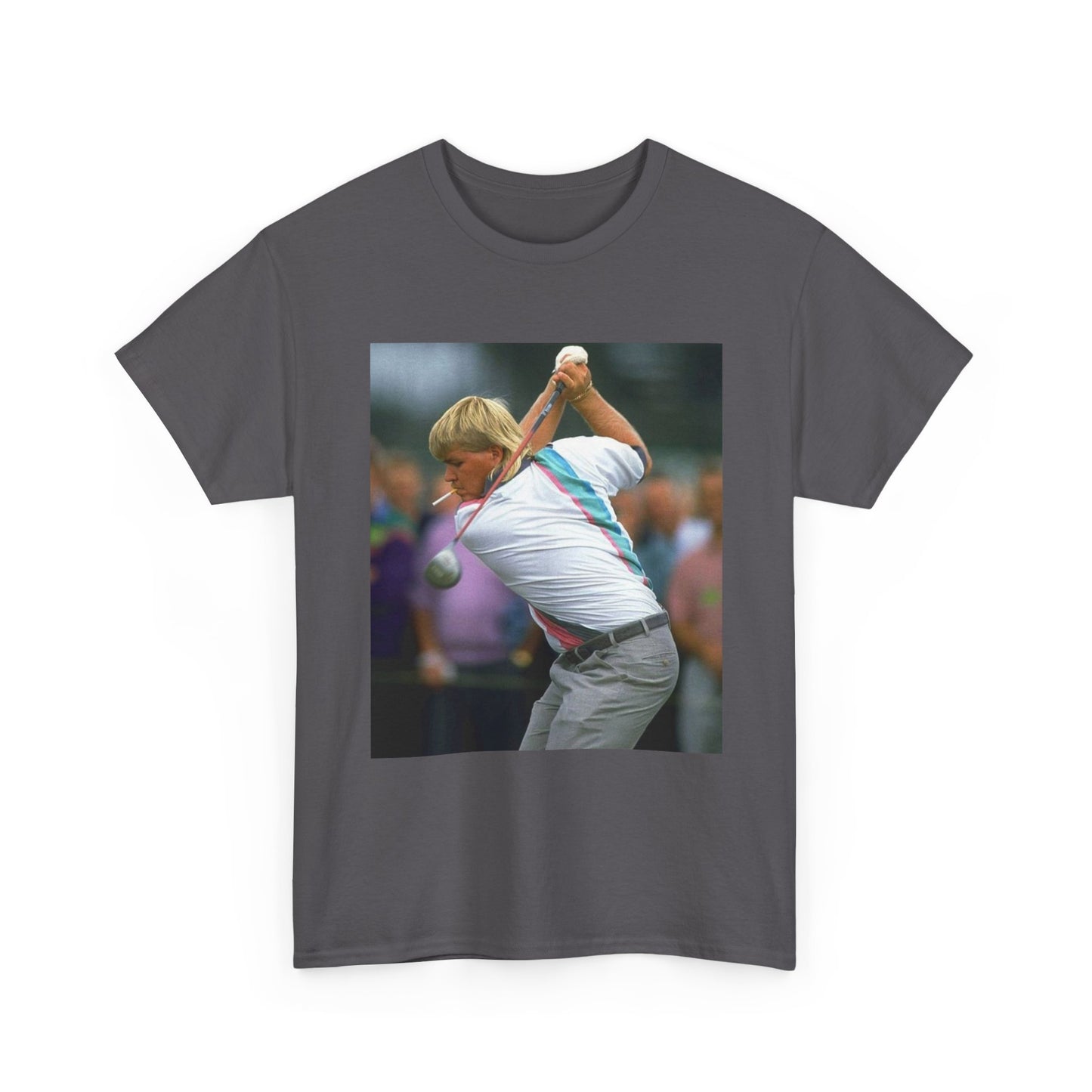 John Daly TShirt Masters golf club Tiger woods Vintage Unisex Heavy Cotton Tee