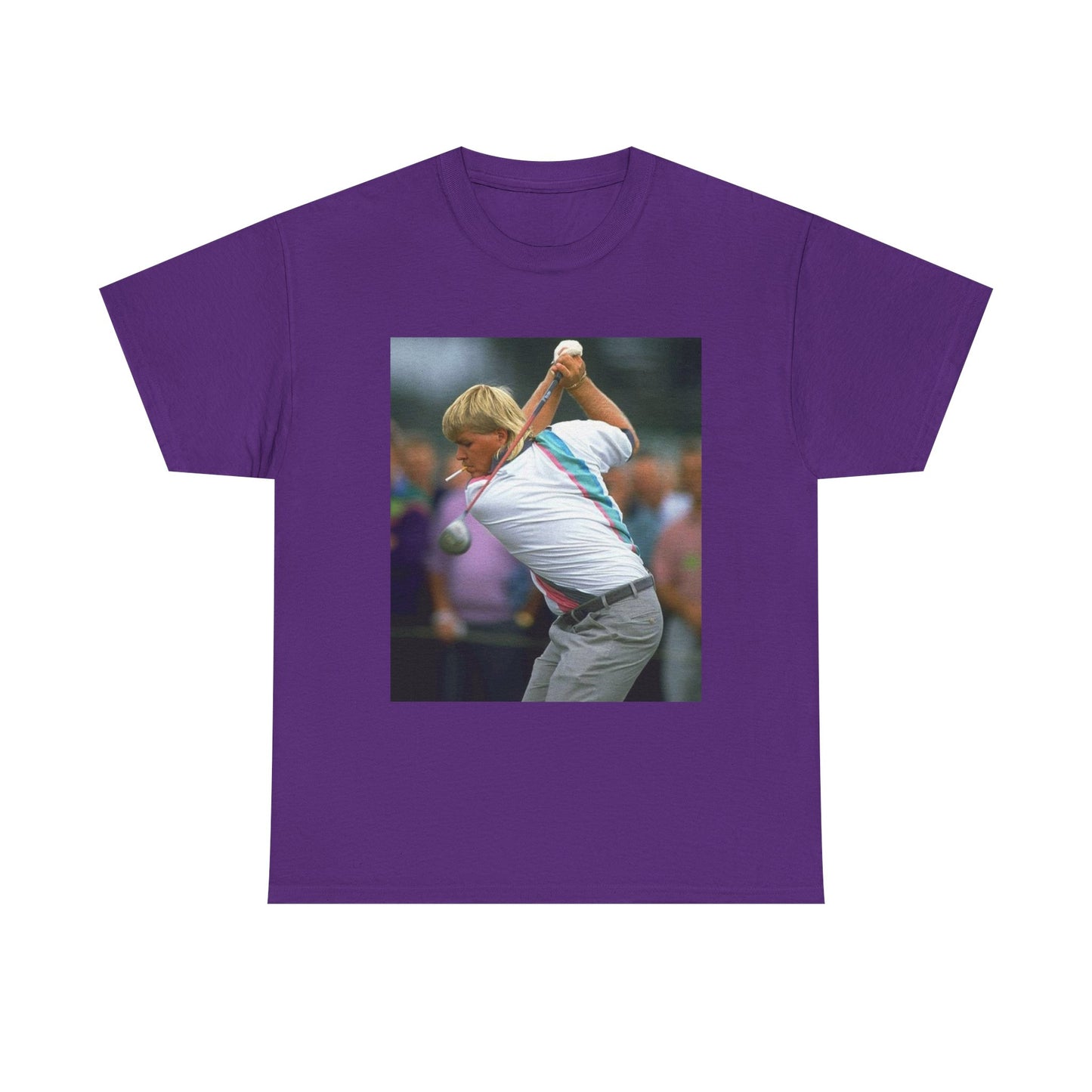 John Daly TShirt Masters golf club Tiger woods Vintage Unisex Heavy Cotton Tee