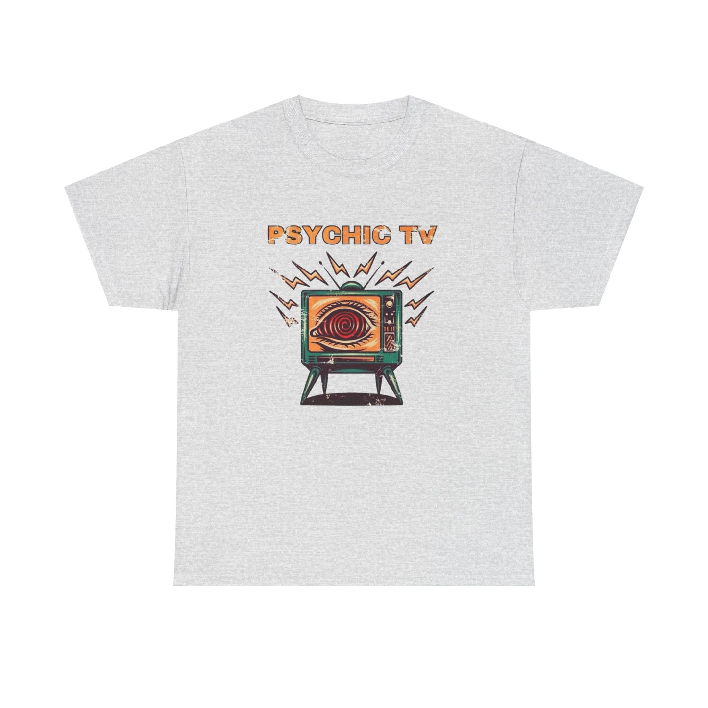 Physic TV Retro Graphic T Shirt NEW ADULT Unisex Heavy Cotton Tee