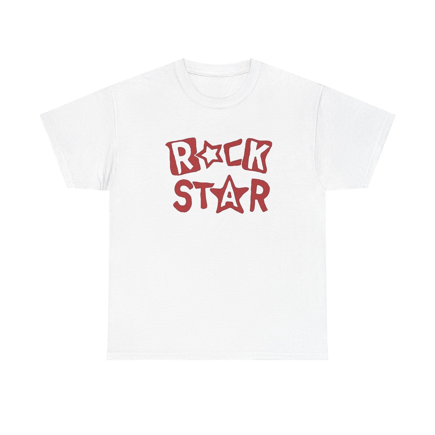 Rock Star Graphic T Shirt Unisex Heavy Cotton NEW Tee