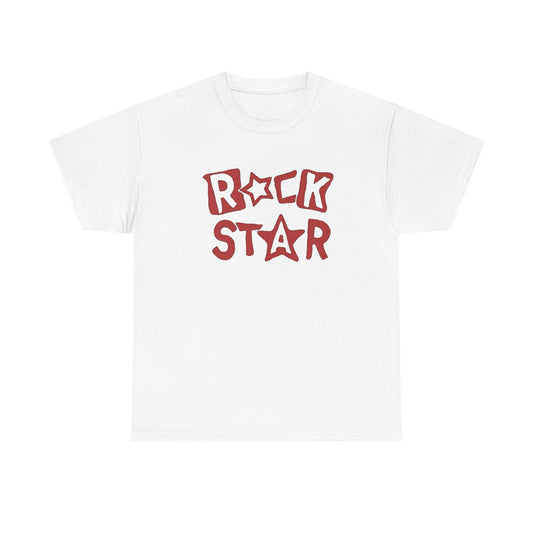 Rock Star Graphic T Shirt Unisex Heavy Cotton NEW Tee