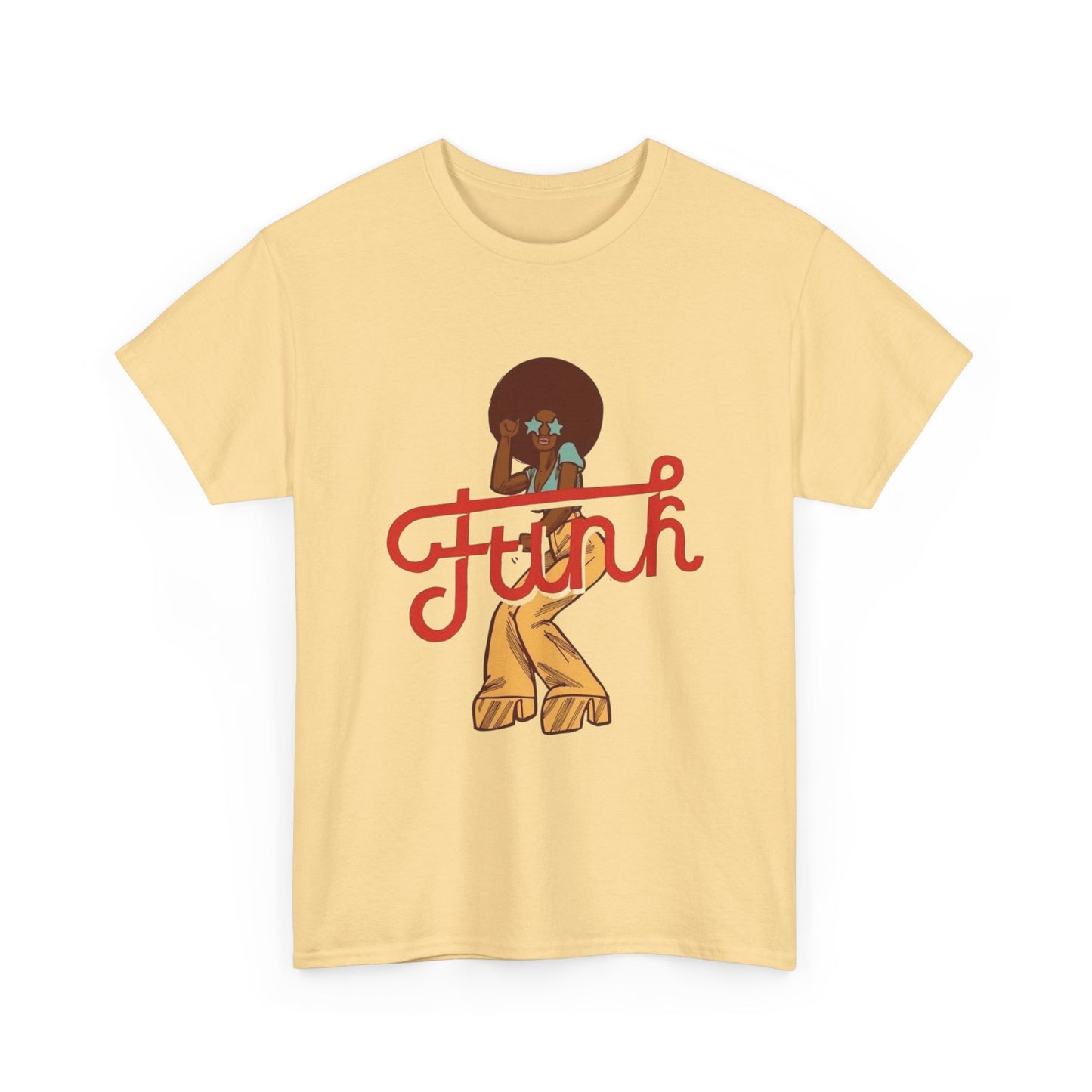 Funk Groovy Graphic T Shirt NEW GIFT Unisex Heavy Cotton Tee