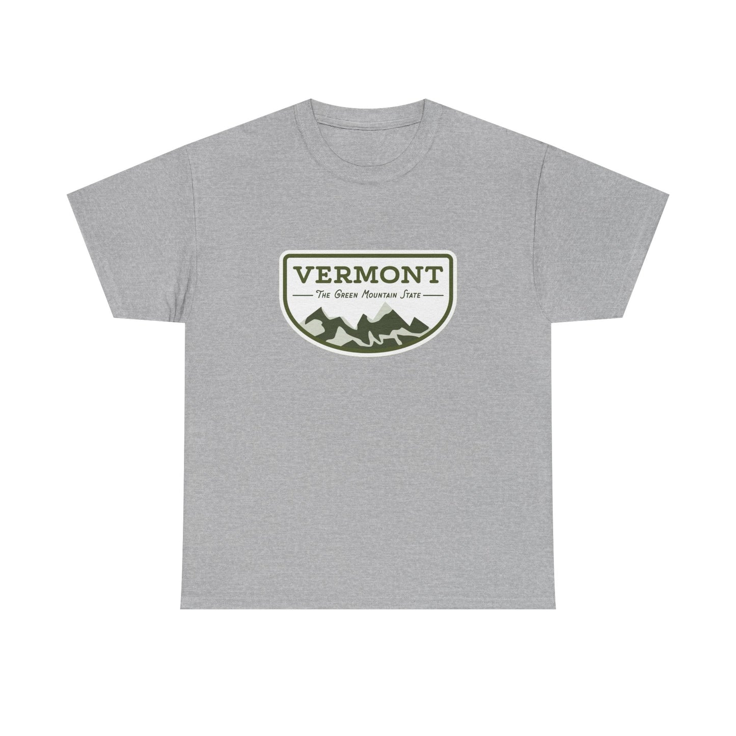 Vermont Graphic T Shirt Heavy Cotton Tee
