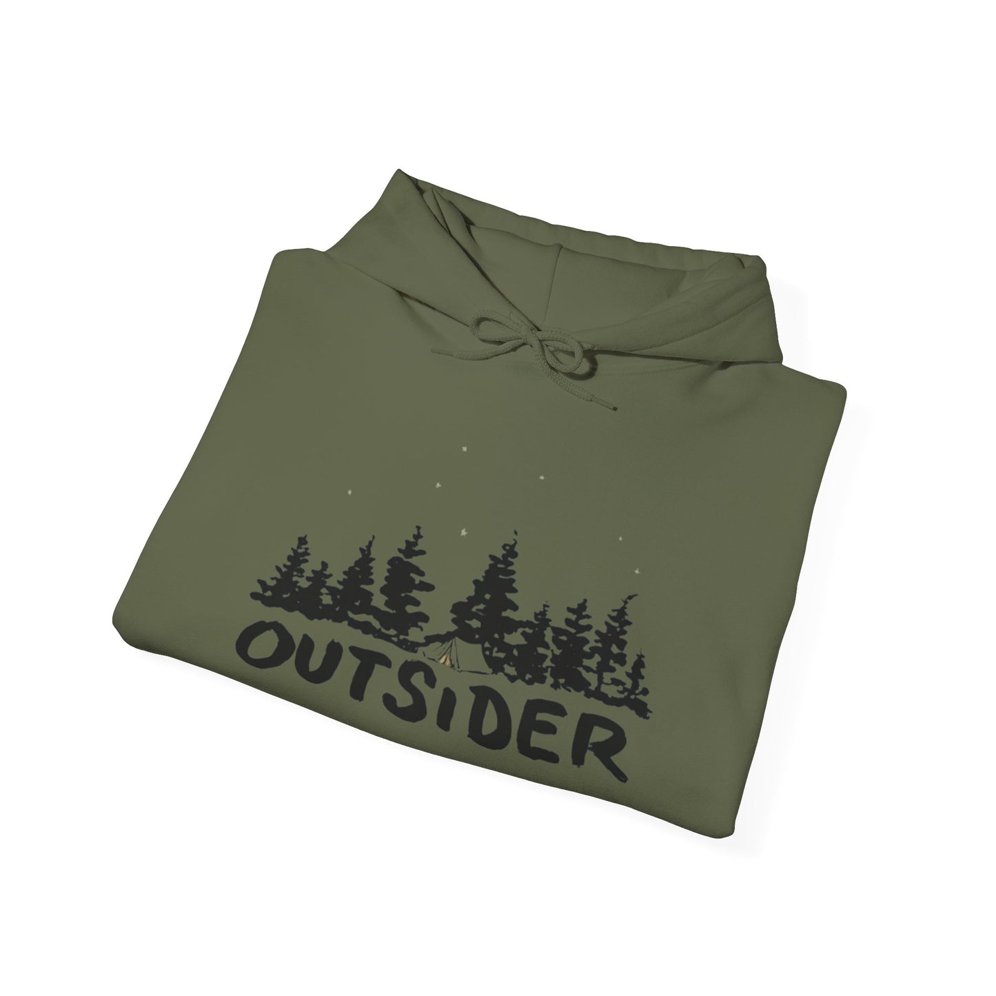 Outsider Graphic Hoodie Unisex Heavy Blend™ Hooded Sweatshirt