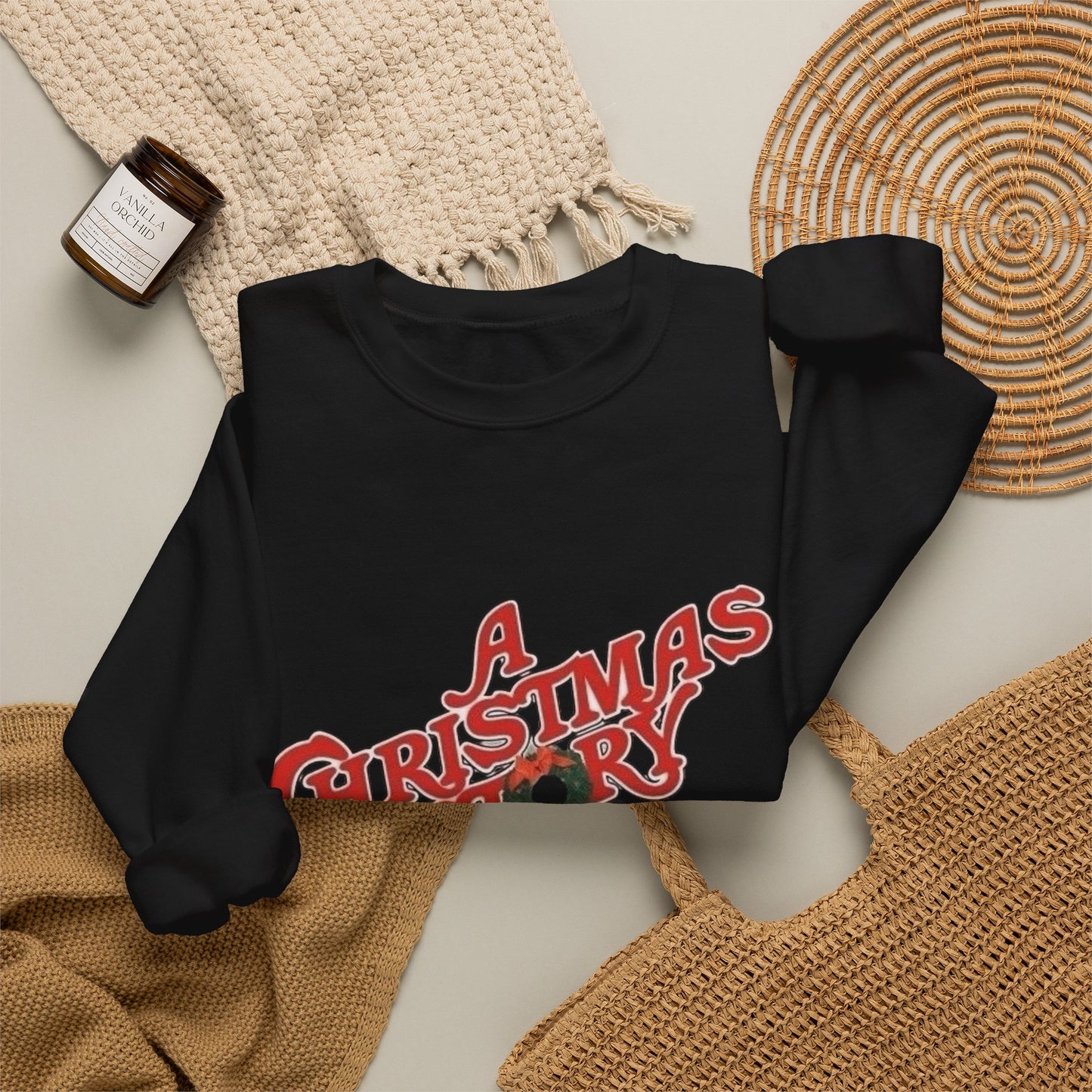 A Christmas Story Vintage Sweater NEW Unisex Heavy Blend™ Crewneck Sweatshirt