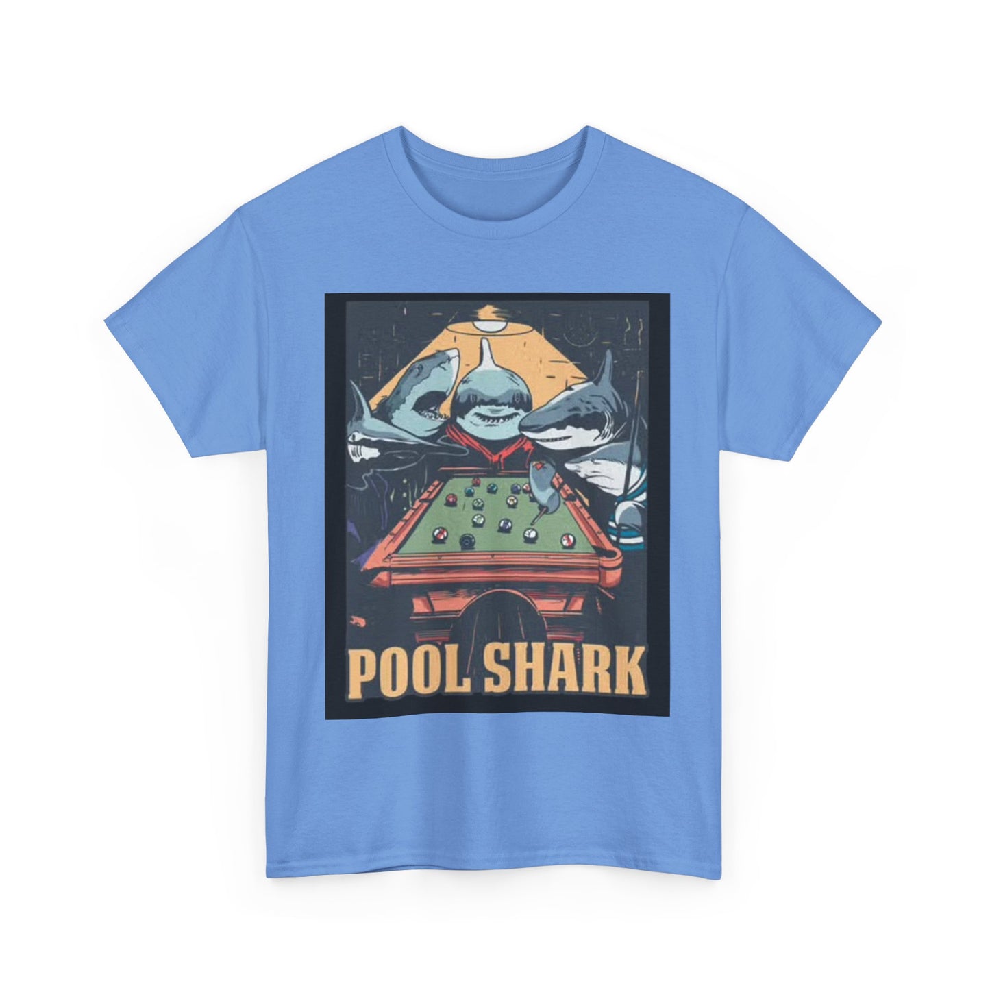 Pool Shark T Shirt Retro Funny Graphic T Vintage Pool Hall Rogan Unisex