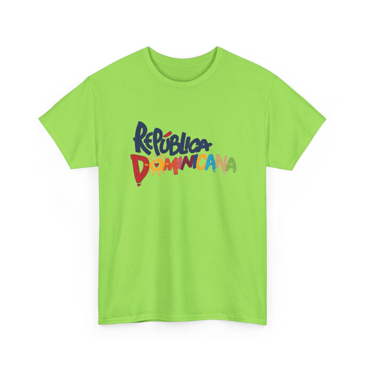 Dominican Republic Graphic T Shirt Men's Retro Heavy Cotton Tee