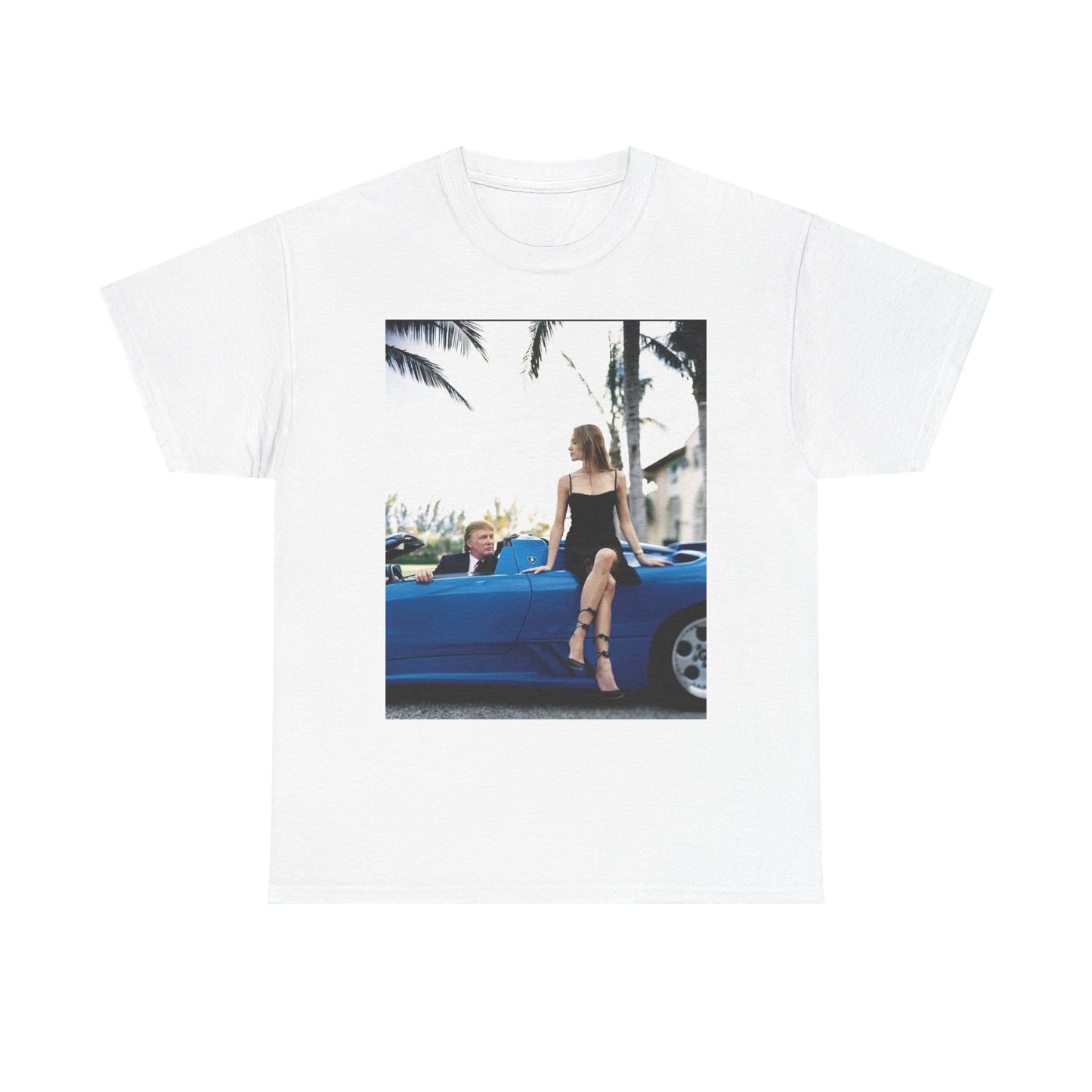 Trump Graphic T Shirt Vintage Poster Florida Unisex Heavy Cotton Tee