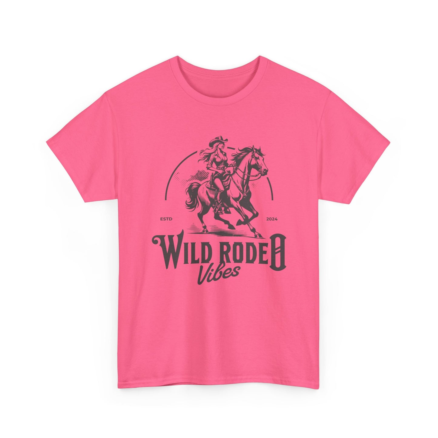 Wild Rodeo Cowgirls Graphic T Shirt Women's Vintage Retro Cotton Tee