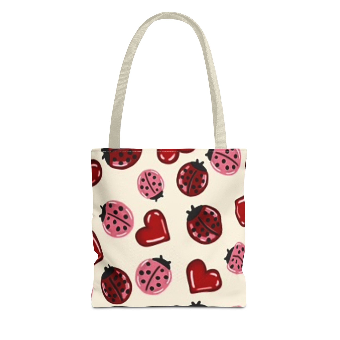 Ladybug Hearts All Over Print BRAND NEW Purse - Pocketbook - Travel Tote Bag