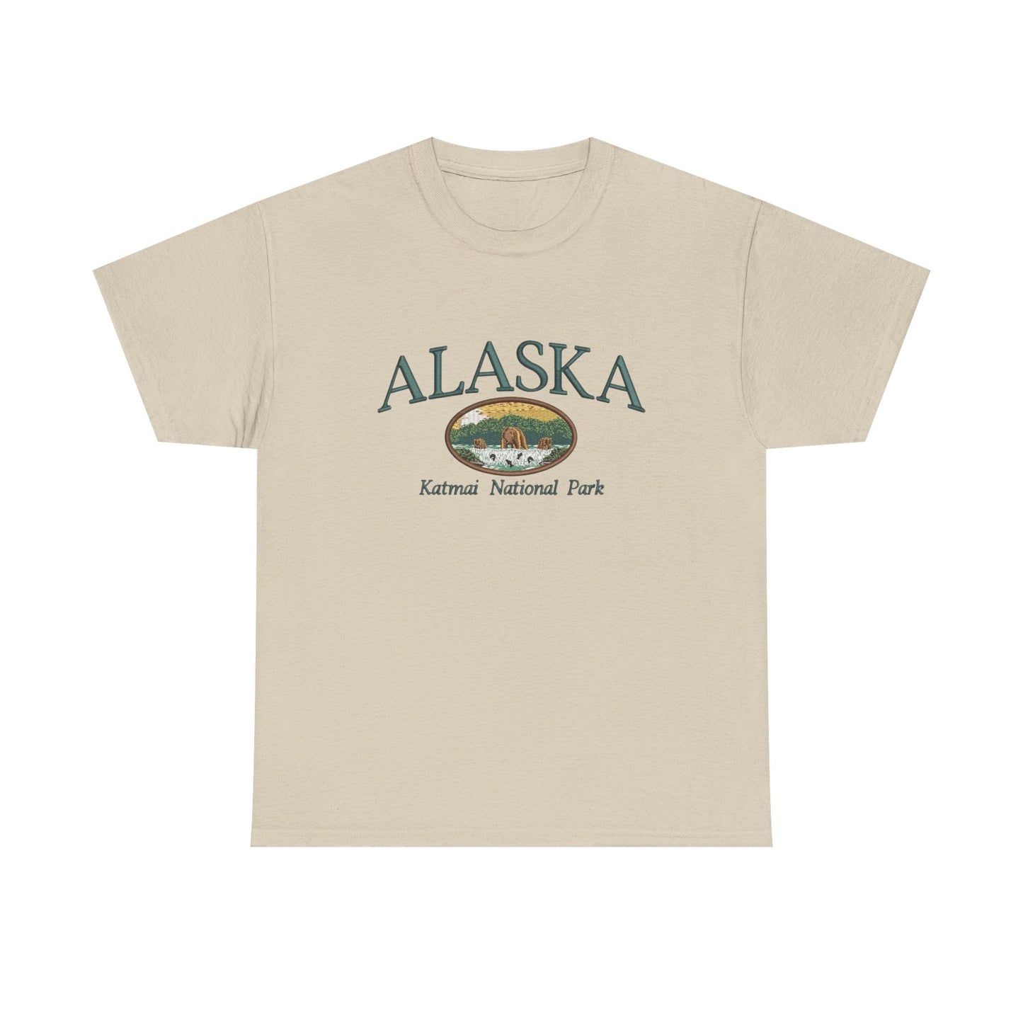 Alaska Graphic T Shirt NEW Unisex Heavy Cotton Tee