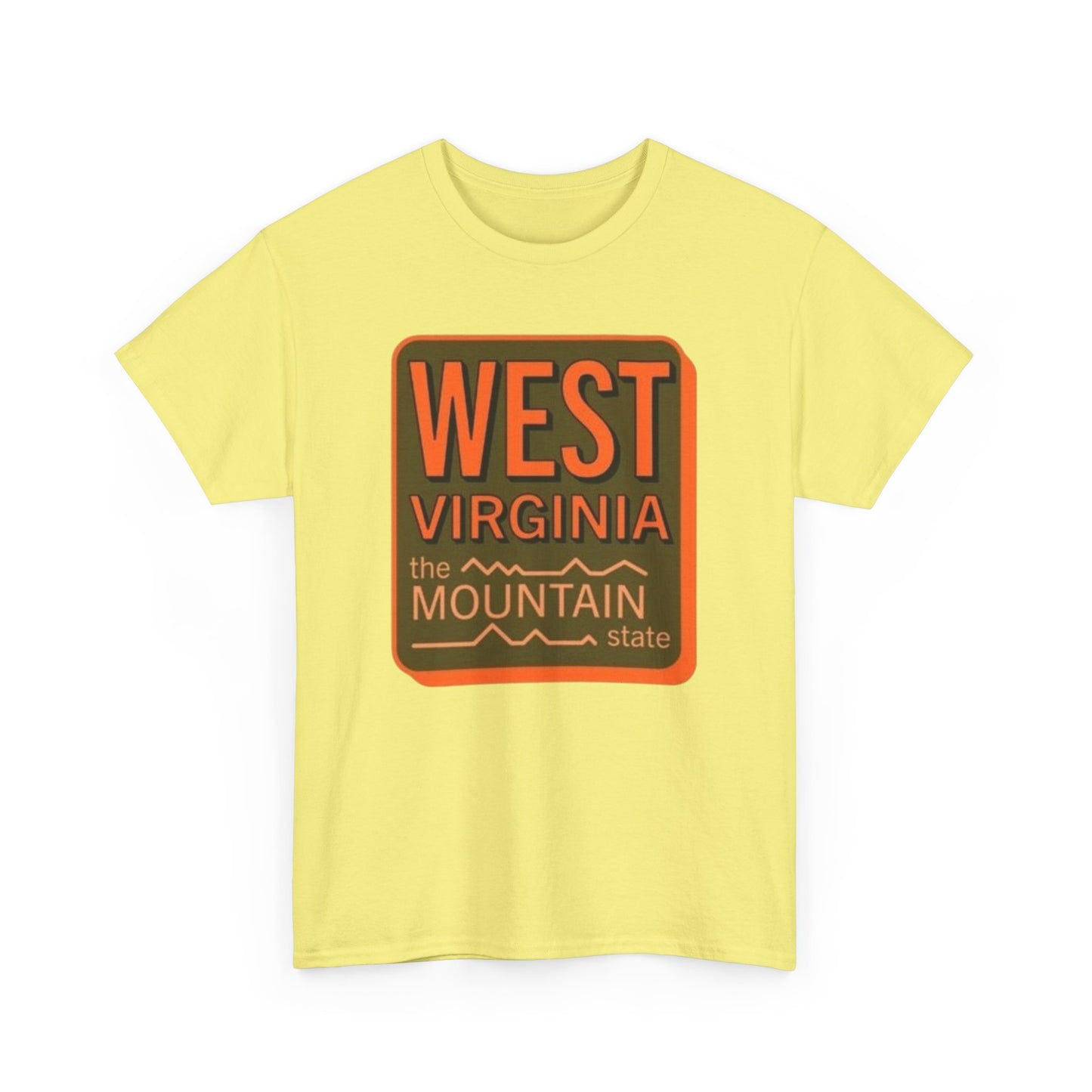 West Virginia Graphic T Shirt ADULT NEW Unisex Heavy Cotton Tee