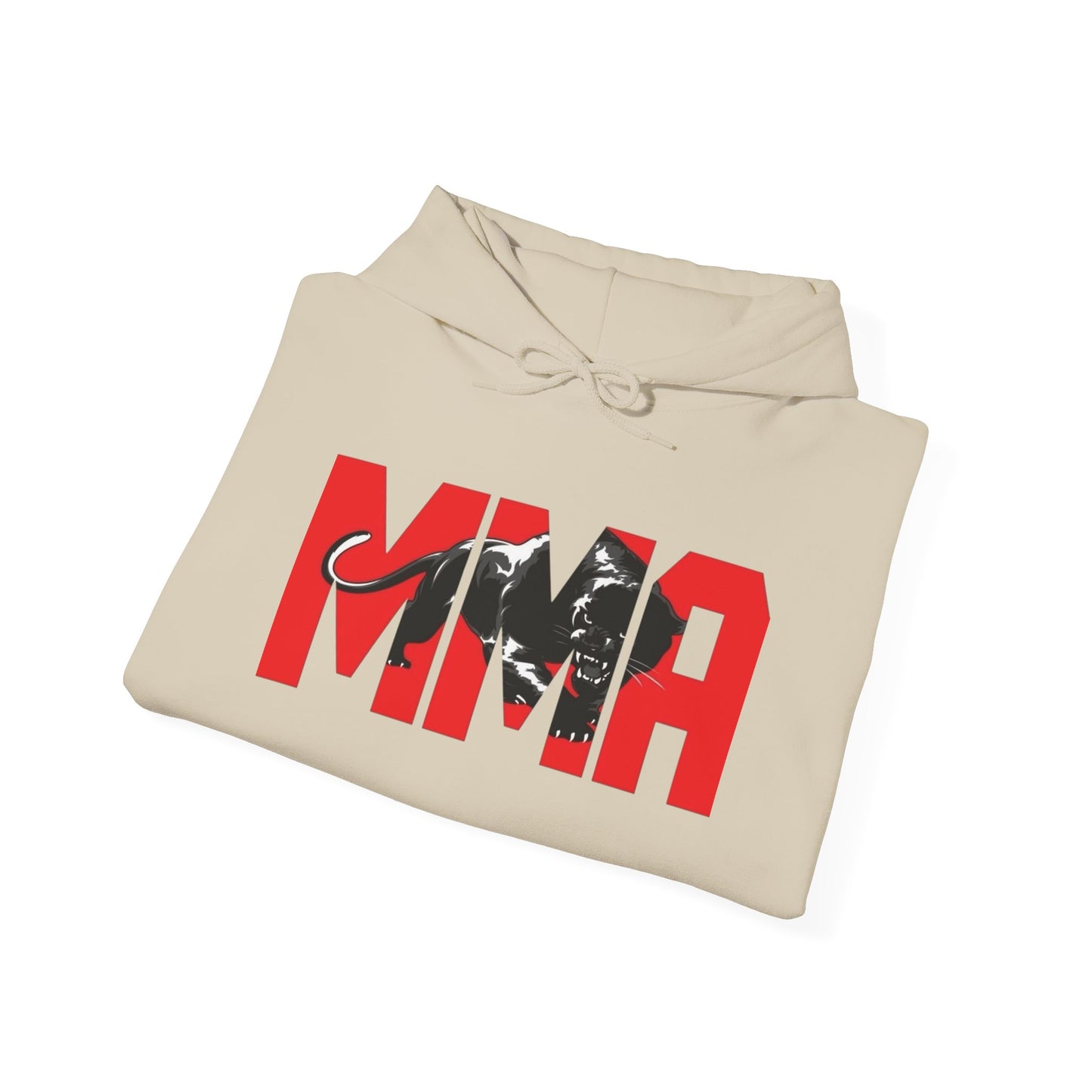 MMA Black Panther Graphic Hoodie Unisex Heavy Blend™ Hooded Sweatshirt