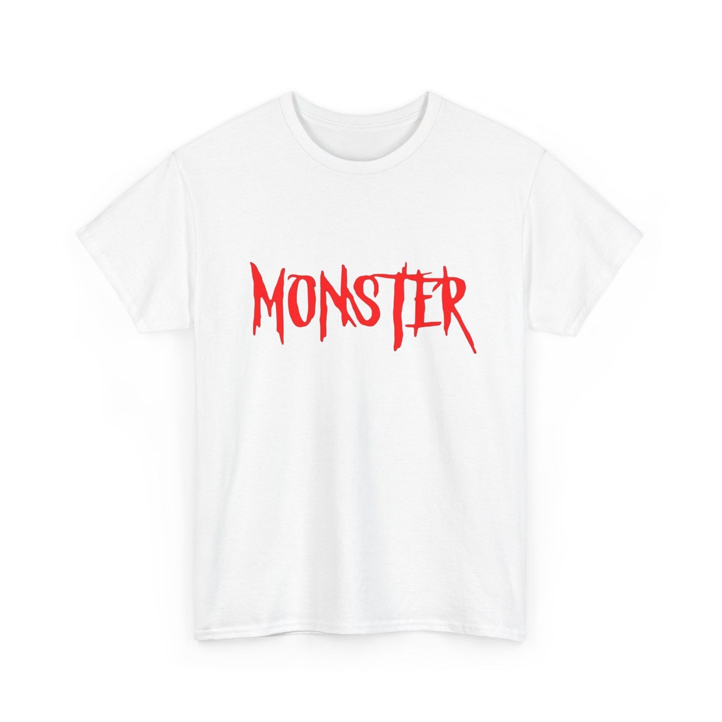 Monster Graphic T Shirt Unisex Heavy Cotton Tee Gift