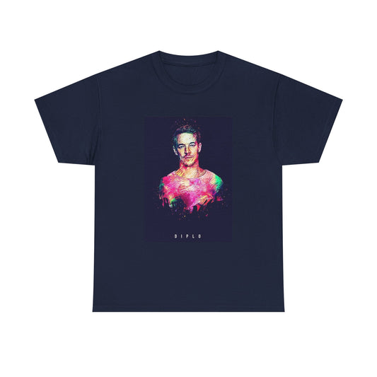 Diplo Tshirt Retro Dj Merch Tour EDM Poster Unisex Heavy Cotton Tee